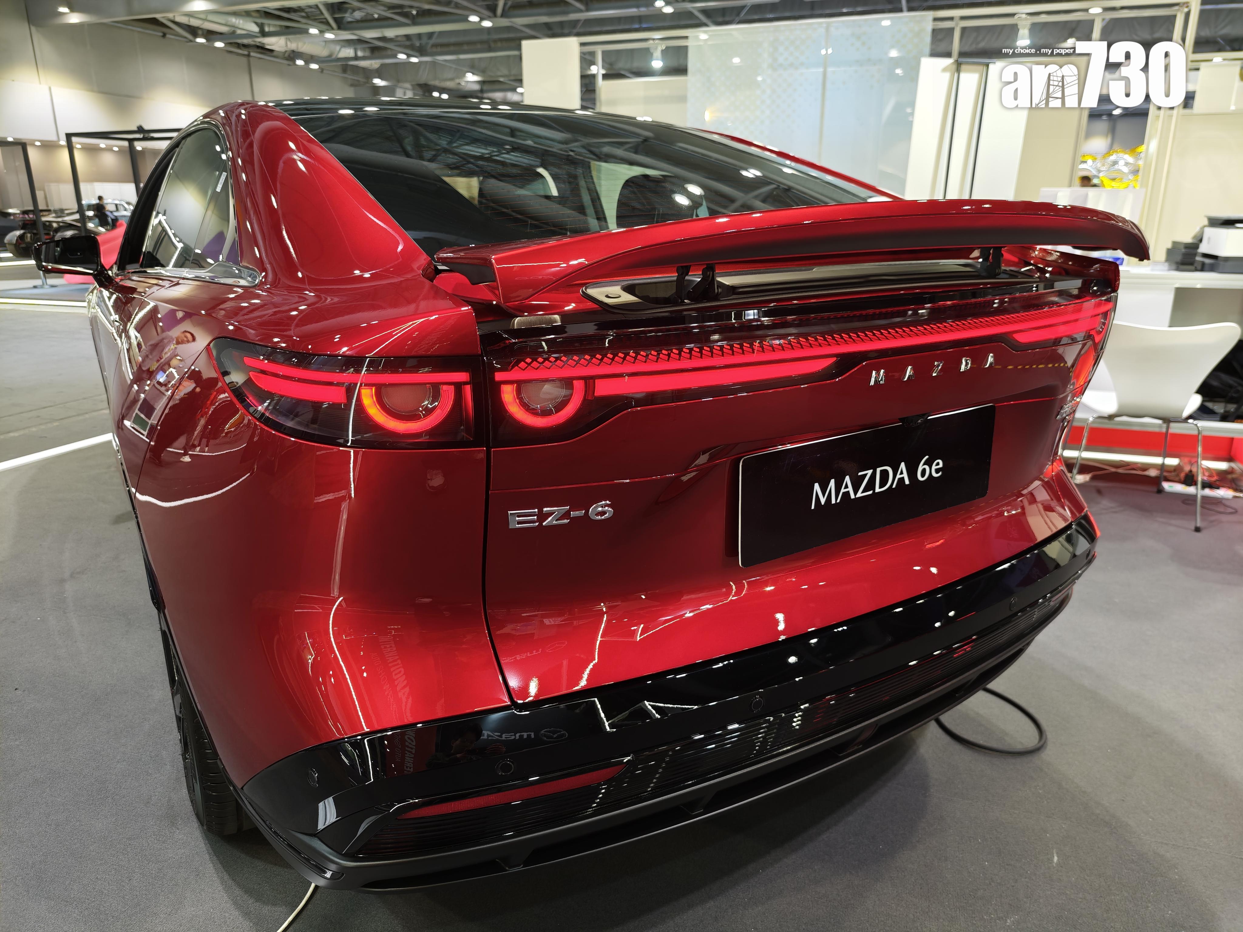 MAZDA 6e車內設計實用穩重。