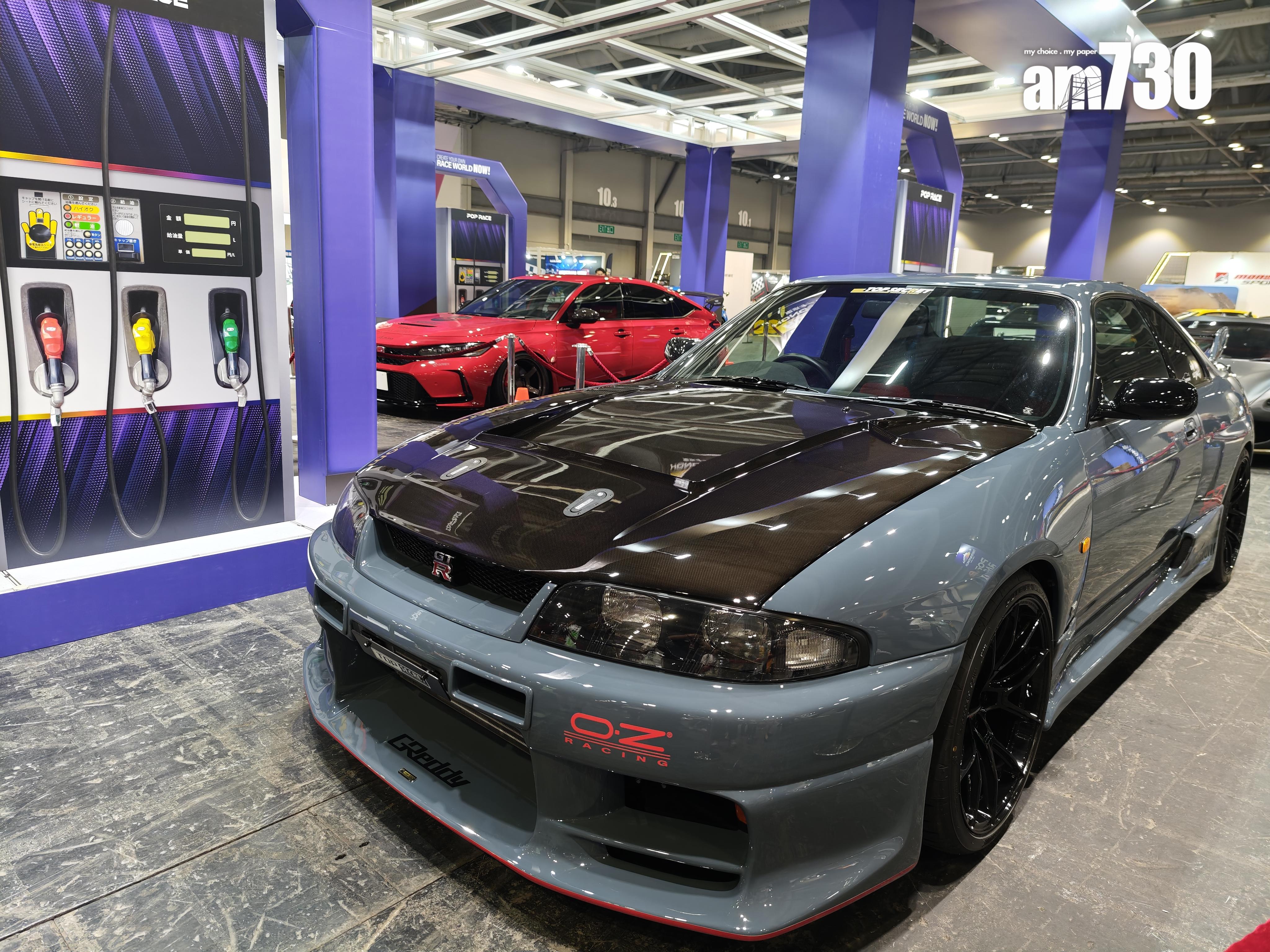 專為今次展覽而設的TOP SECRET GT-R R33 Stealth 1st。