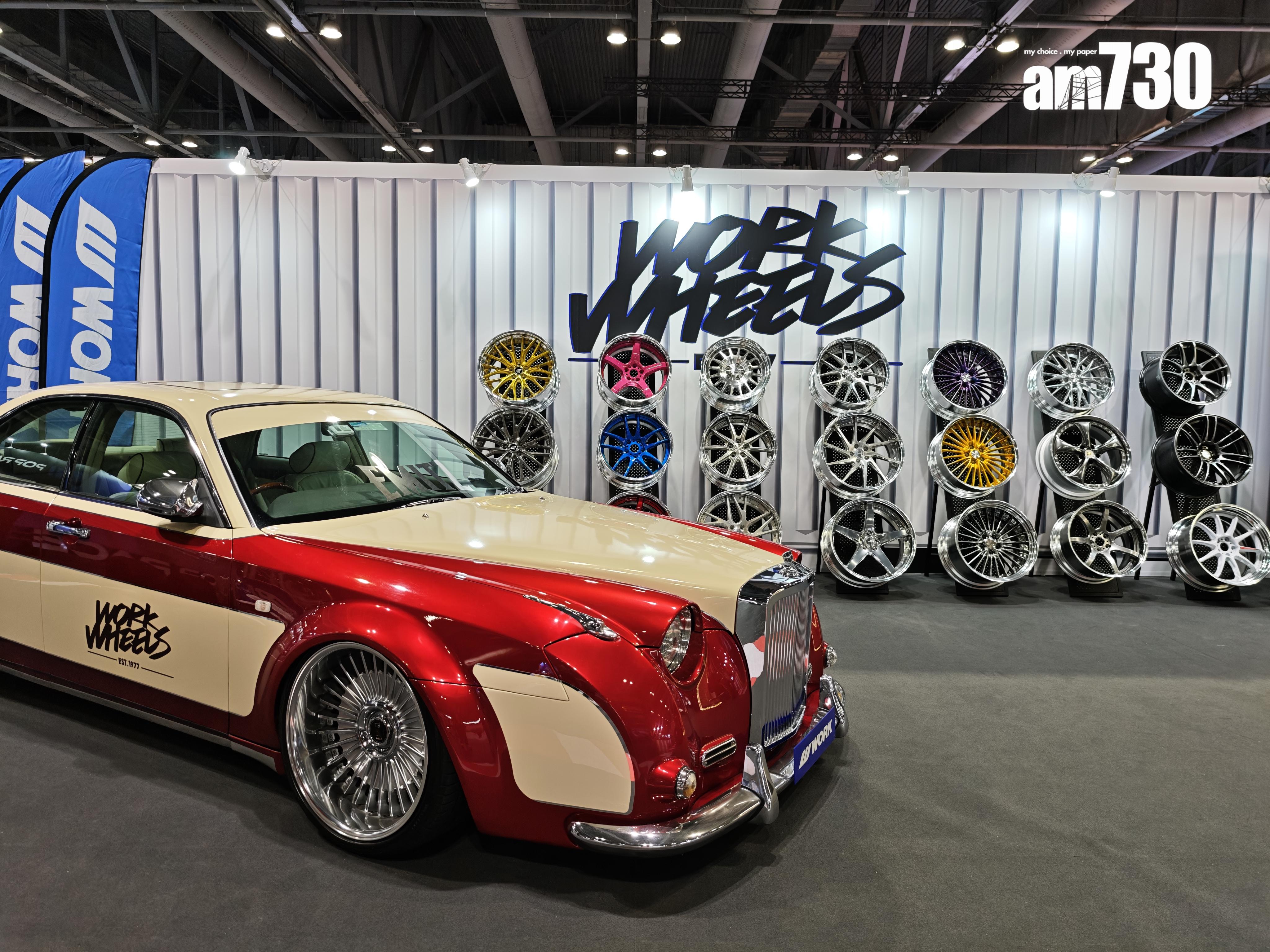 汽車技術及服務館有不少特色部件及改裝車款。