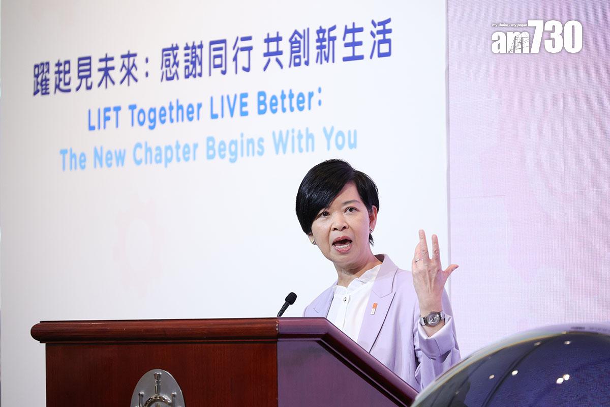 何永賢說,香港要以發展保障自身,絕不容許擾亂國家安全的人拖後腿。(資料圖片/吳康琦攝)