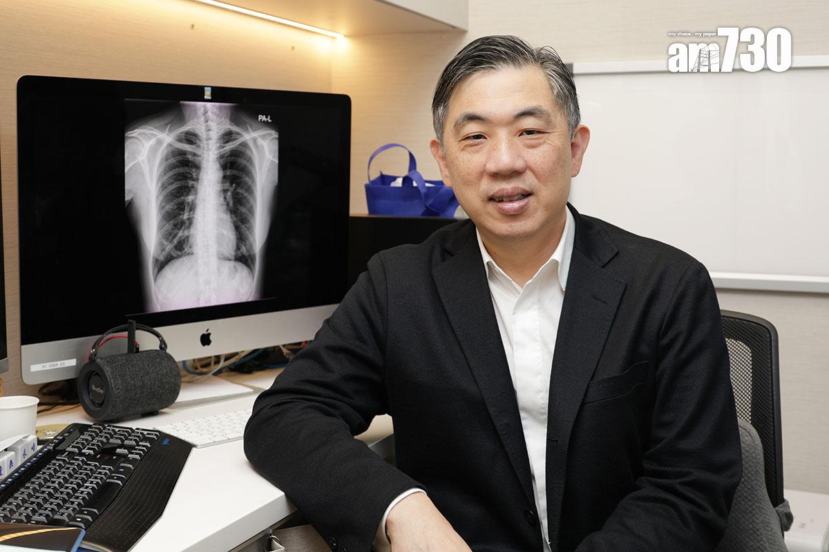 梁禮賢認為,選舉最彌足珍貴的地方「就係大家用選票去決定業界未來」。(吳康琦攝)