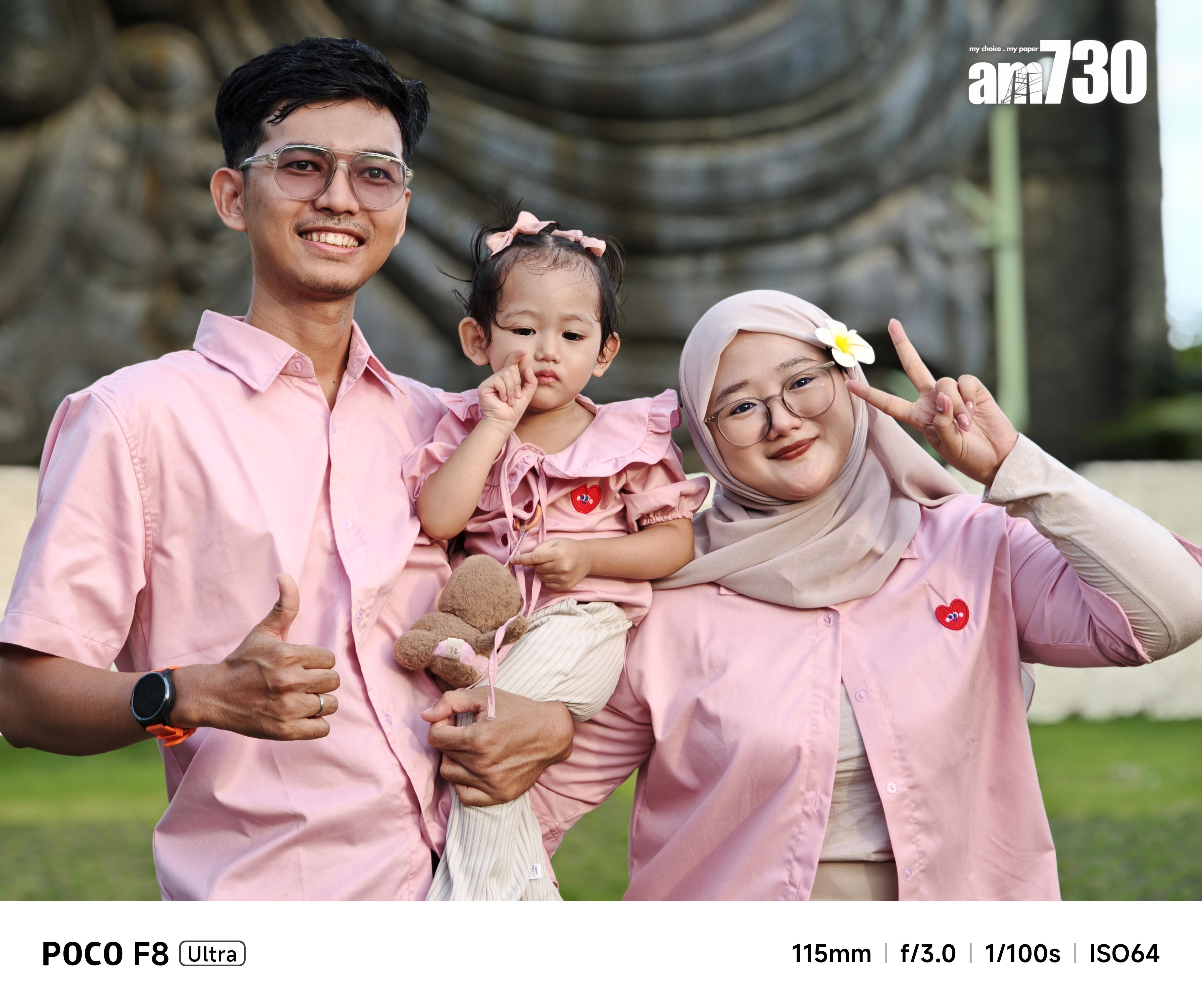 POCO F8 Ultra 5X人像模式試相。