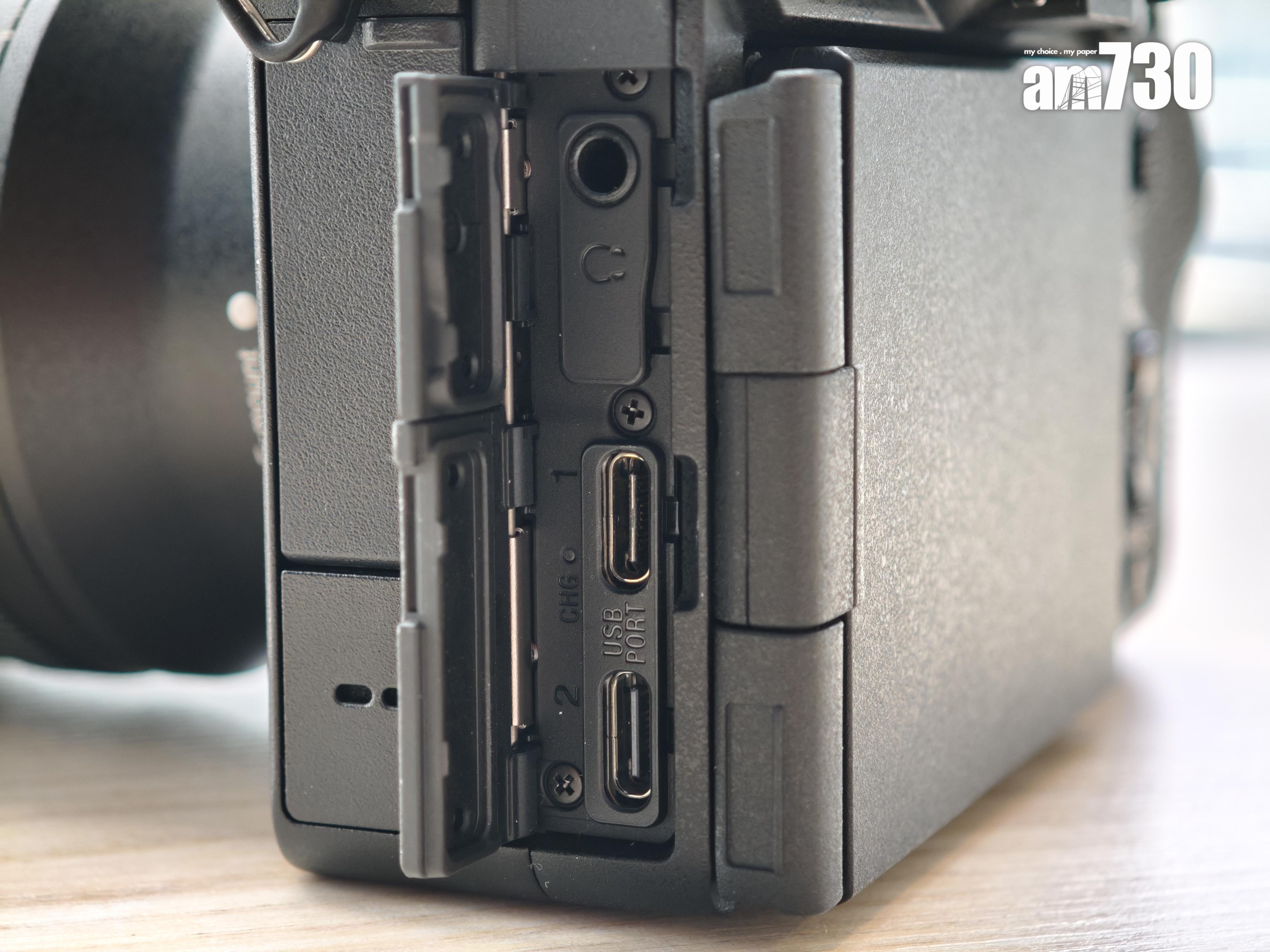 Sony A7 V新增多一個USB-C插孔。