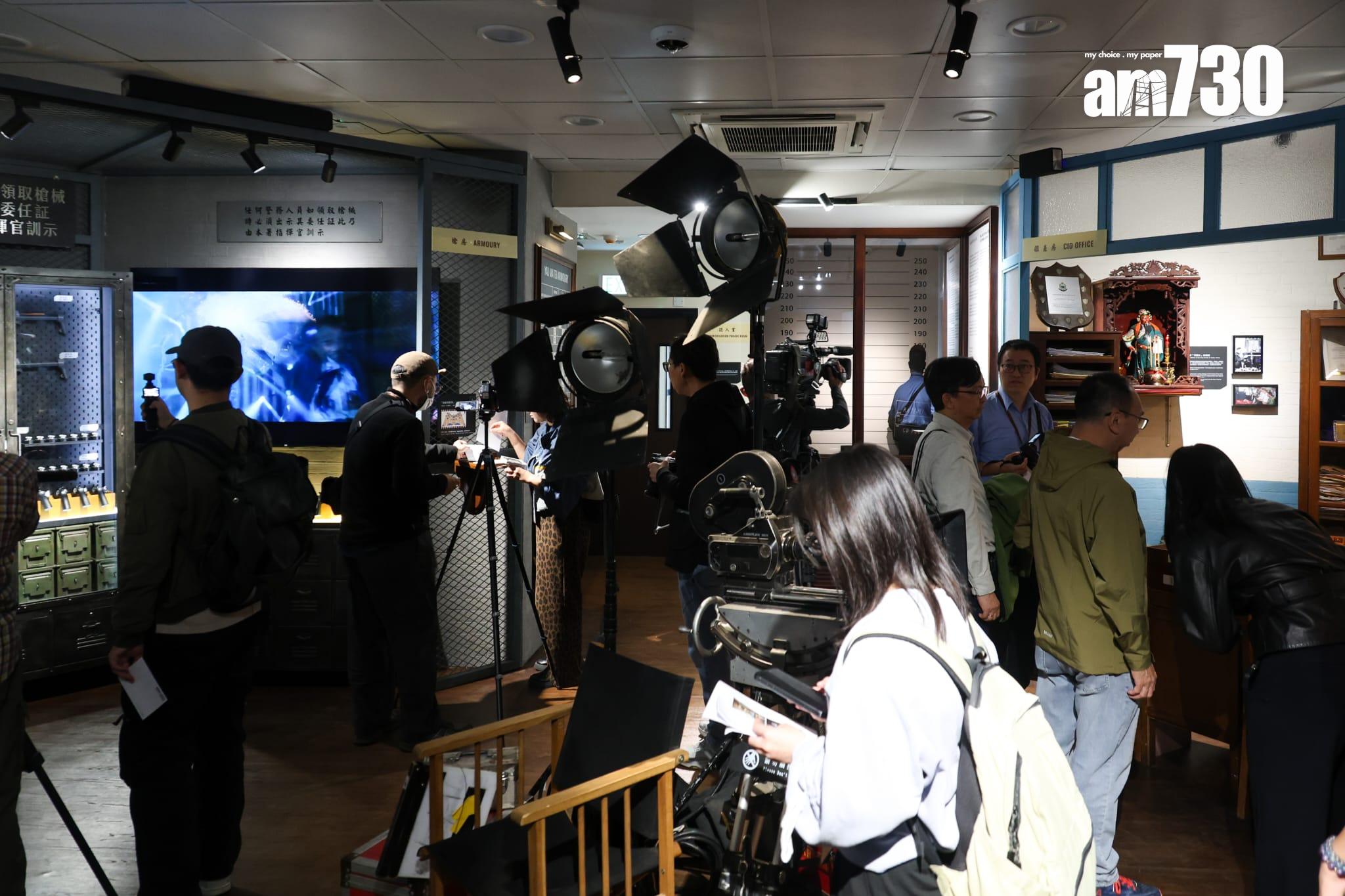 「油蔴地警署光影之旅」開放公眾參觀。(周令知攝)