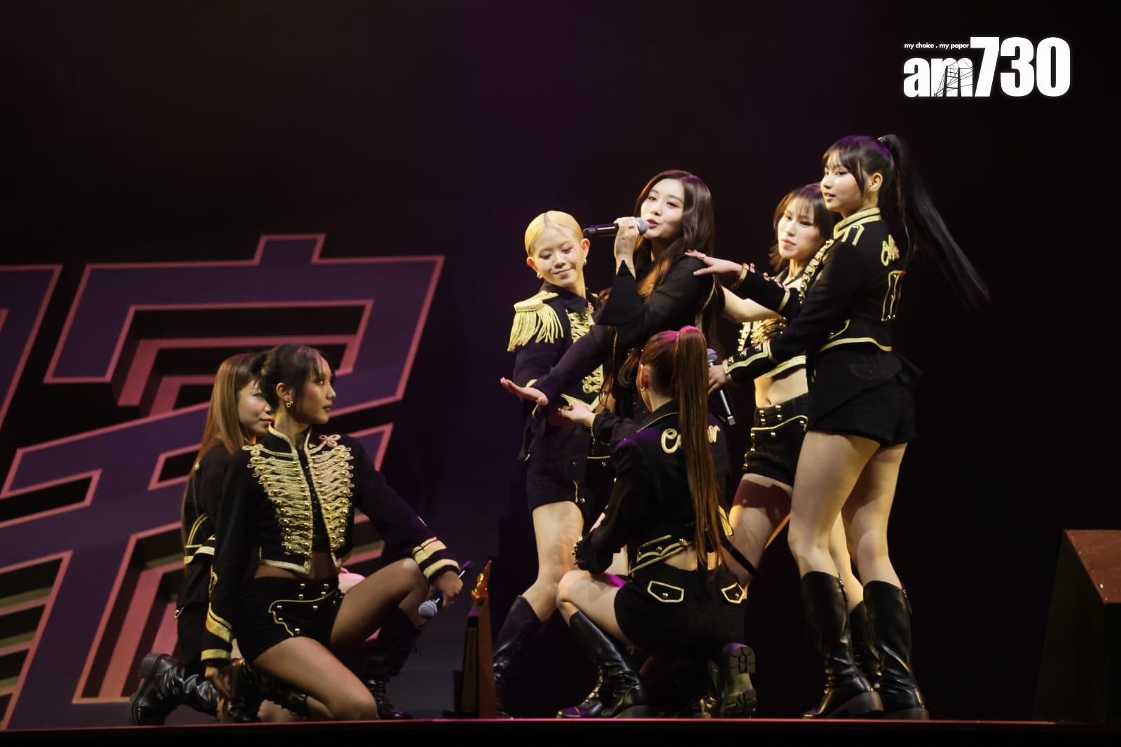 COLLAR今年勇奪成軍以來首個叱咤樂壇組合金獎。 (吳康琦攝)