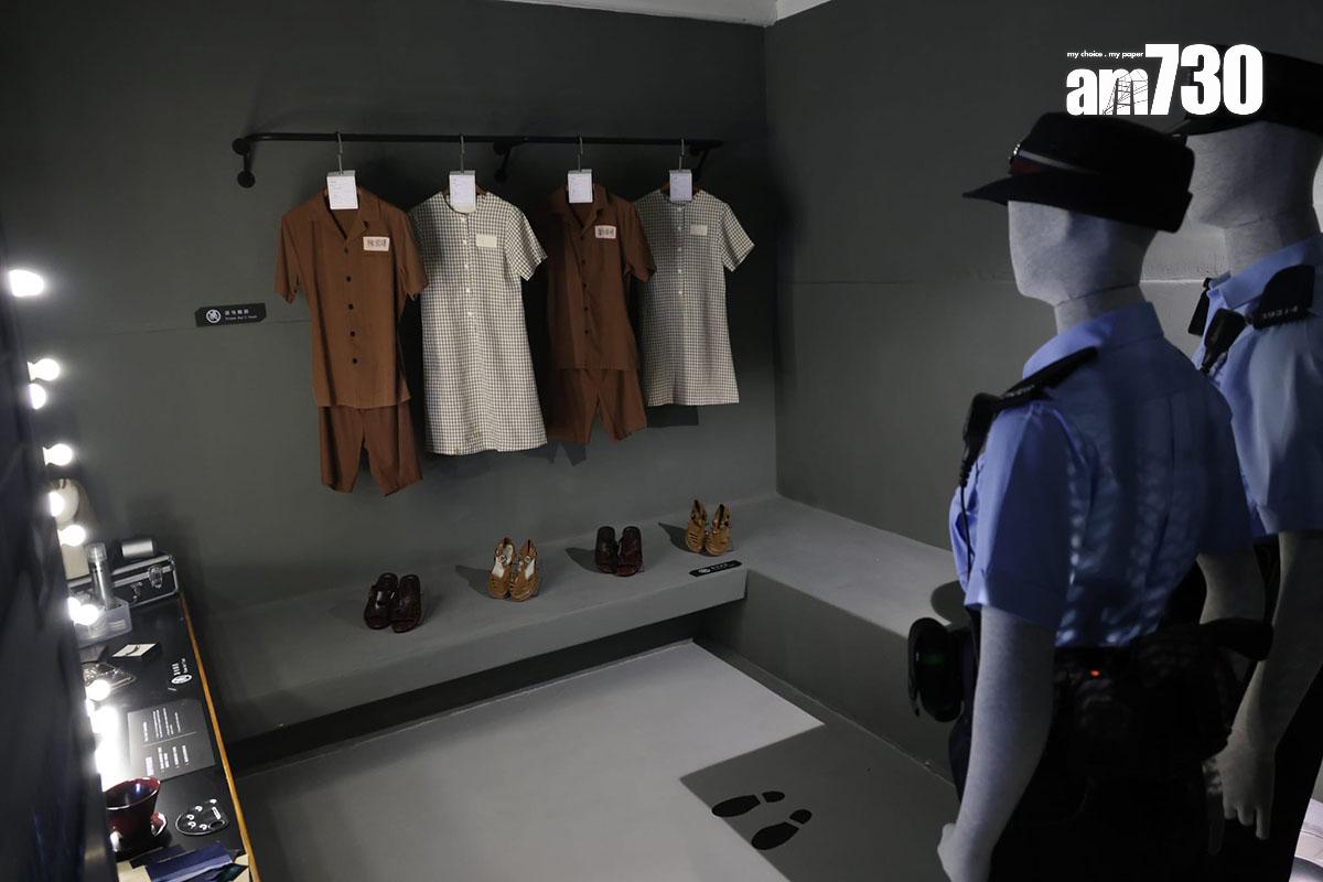 「油蔴地警署光影之旅」展覽設有不同種類展品。(周令知攝)