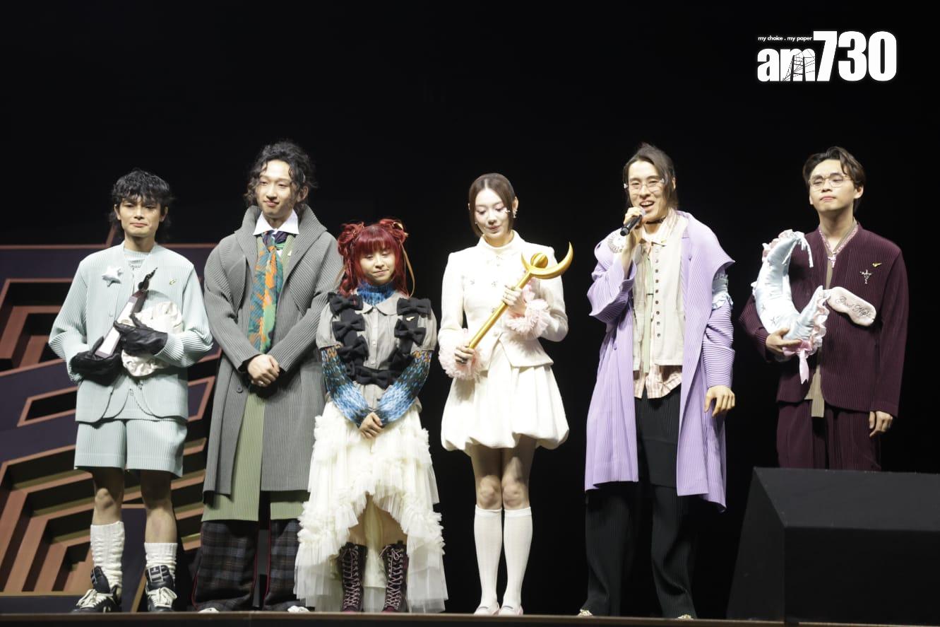 「樂壇生力軍組合」銀獎得主晚安莉莉。(吳康琦攝)