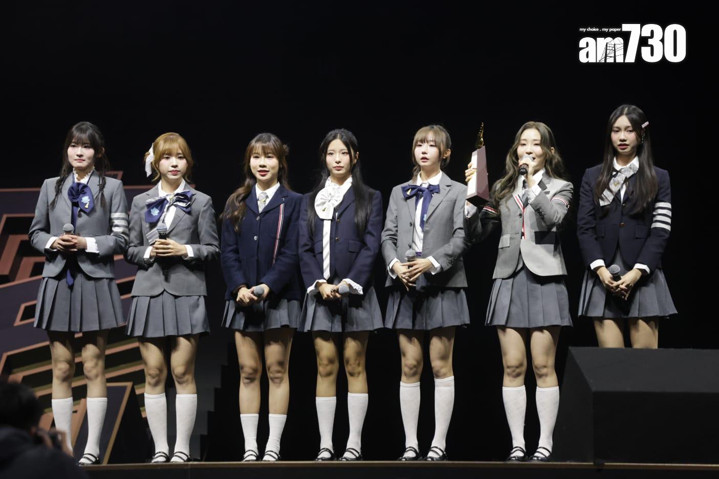 「樂壇生力軍組合」金獎由IdG Bubbles奪得。(吳康琦攝)