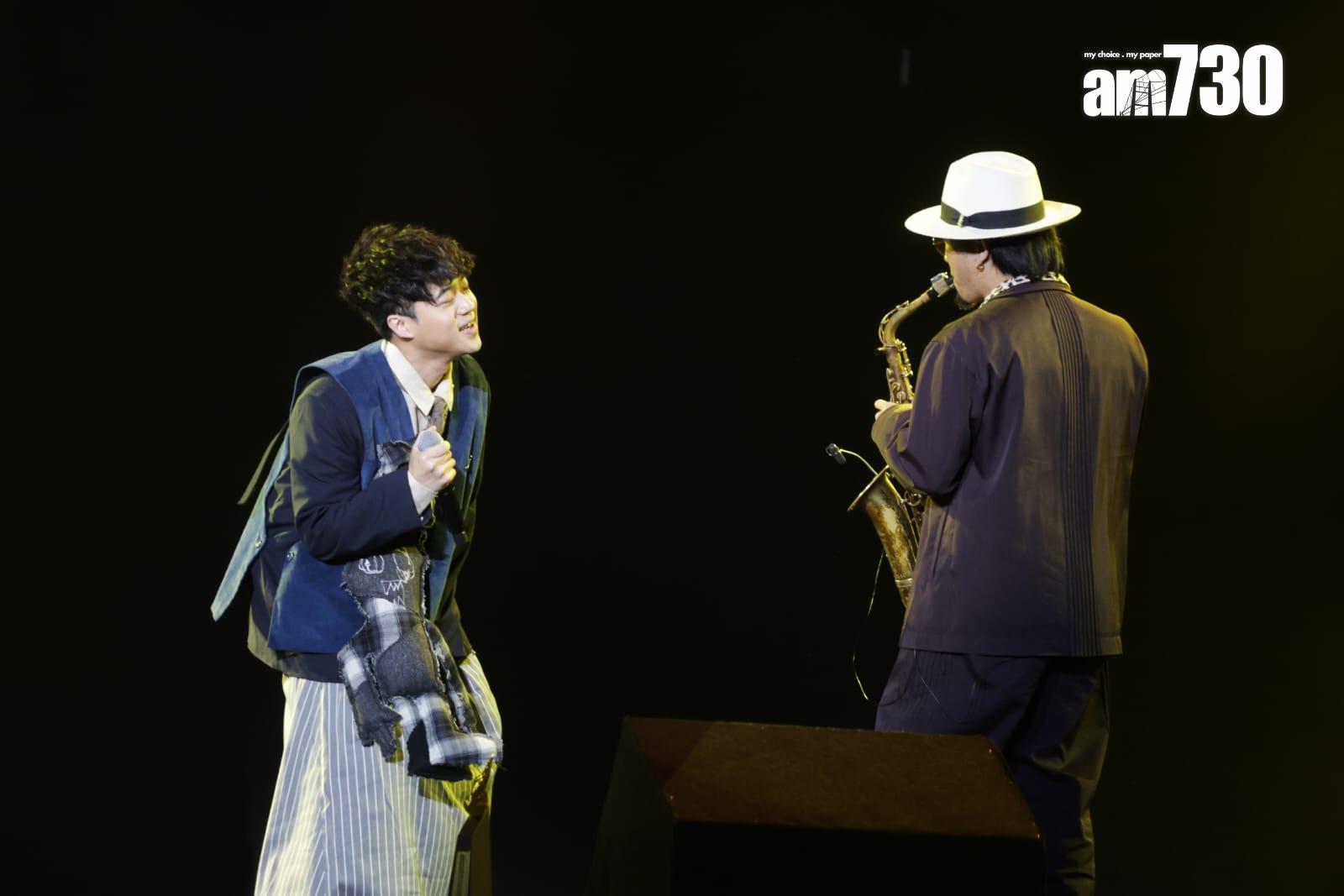 The Hertz出道7年,終於迎來首個叱咤獎項。(吳康琦攝)