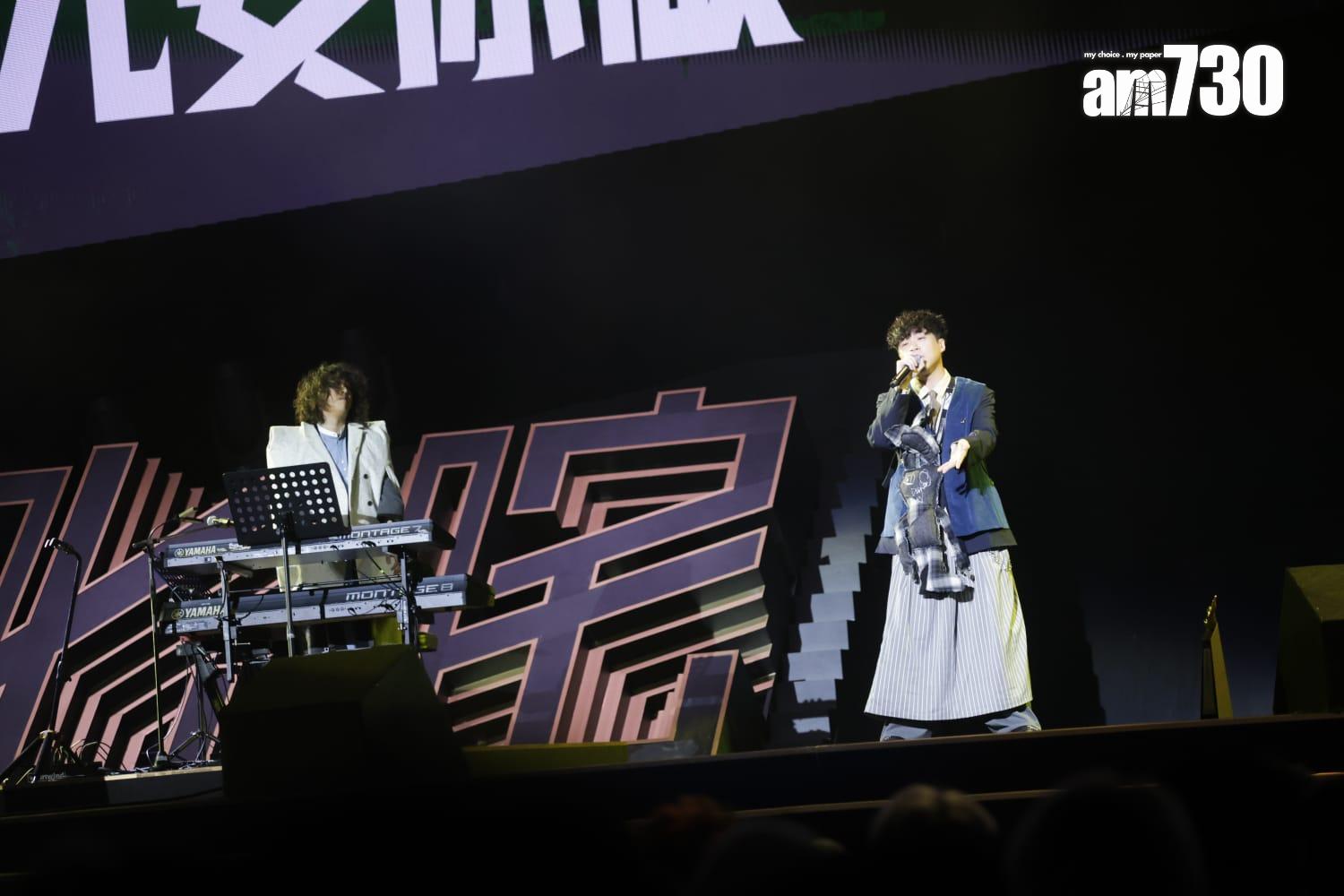 The Hertz出道7年,終於迎來首個叱咤獎項。(吳康琦攝)