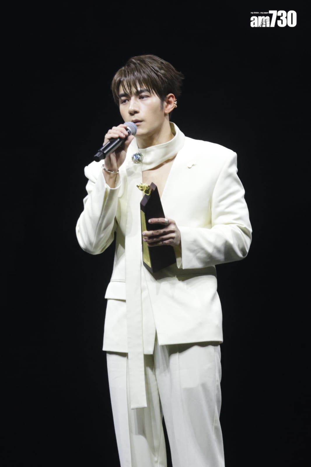 魏浚笙憑《白色踢死兔》奪「專業推介叱咤十大」第三位。(吳康琦攝)