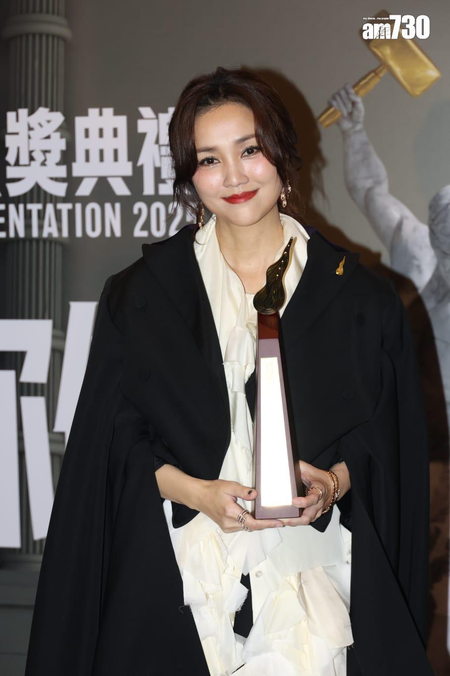 謝安琪憑《50/50》奪「專業推介叱咤十大」第二位。(林俊源攝)