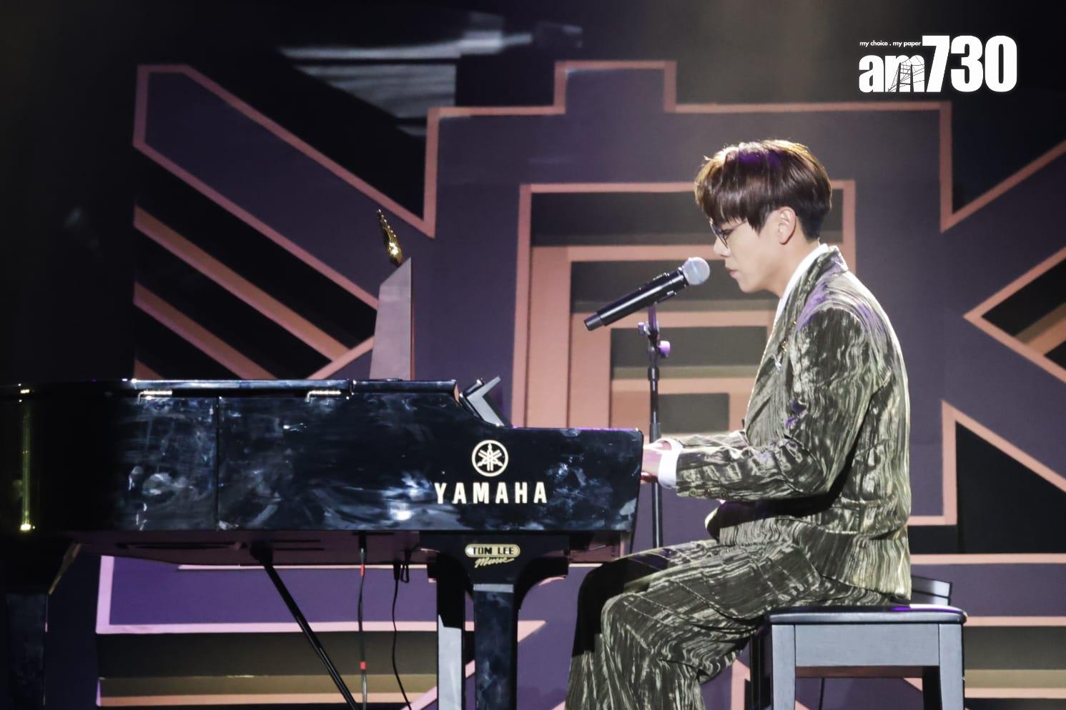 林家謙奪得唱作人金獎。(吳康琦攝)