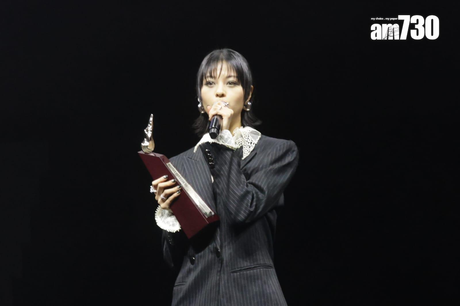 「生力軍女歌手」銀獎由Amy Lo奪得。(吳康琦攝)