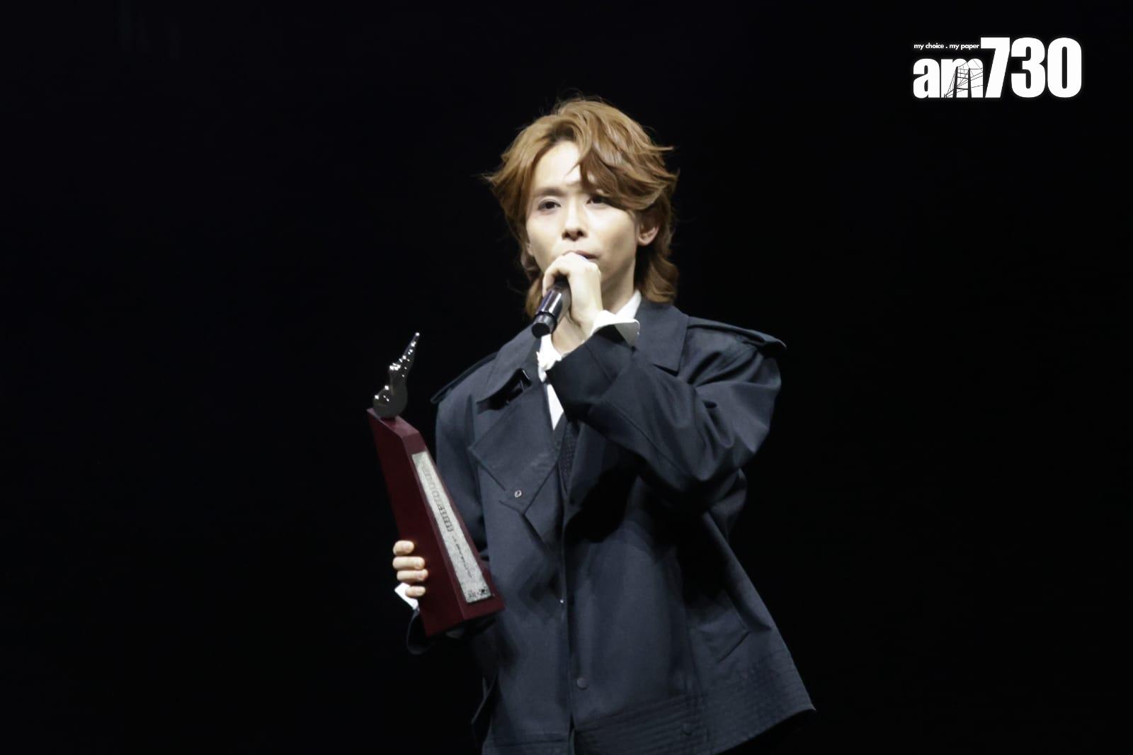 「生力軍男歌手」銀獎是Edwin Tong。(吳康琦攝)