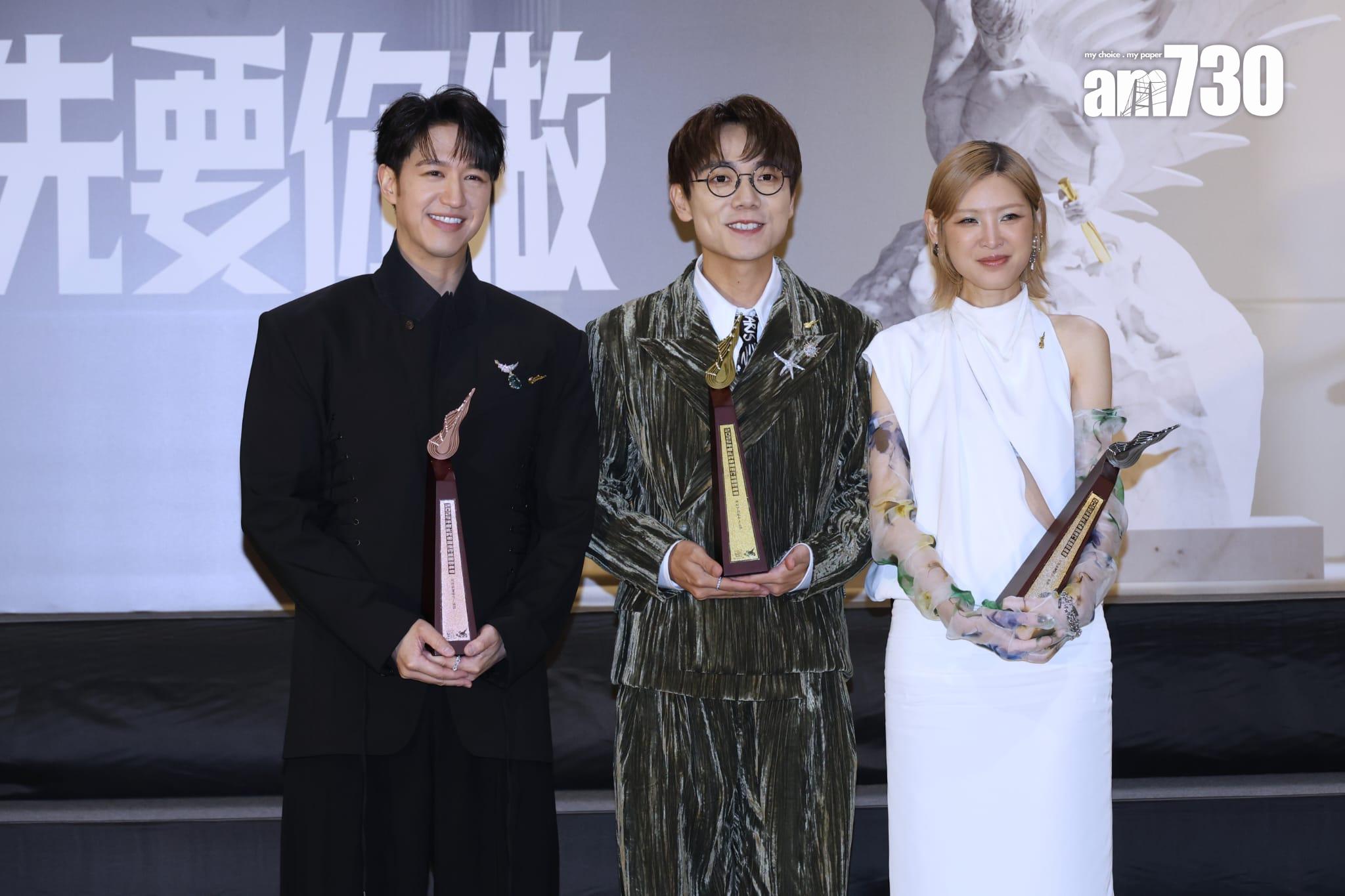 唱作人銀獎︰馮允謙、金獎︰林家謙及銀獎陳蕾。