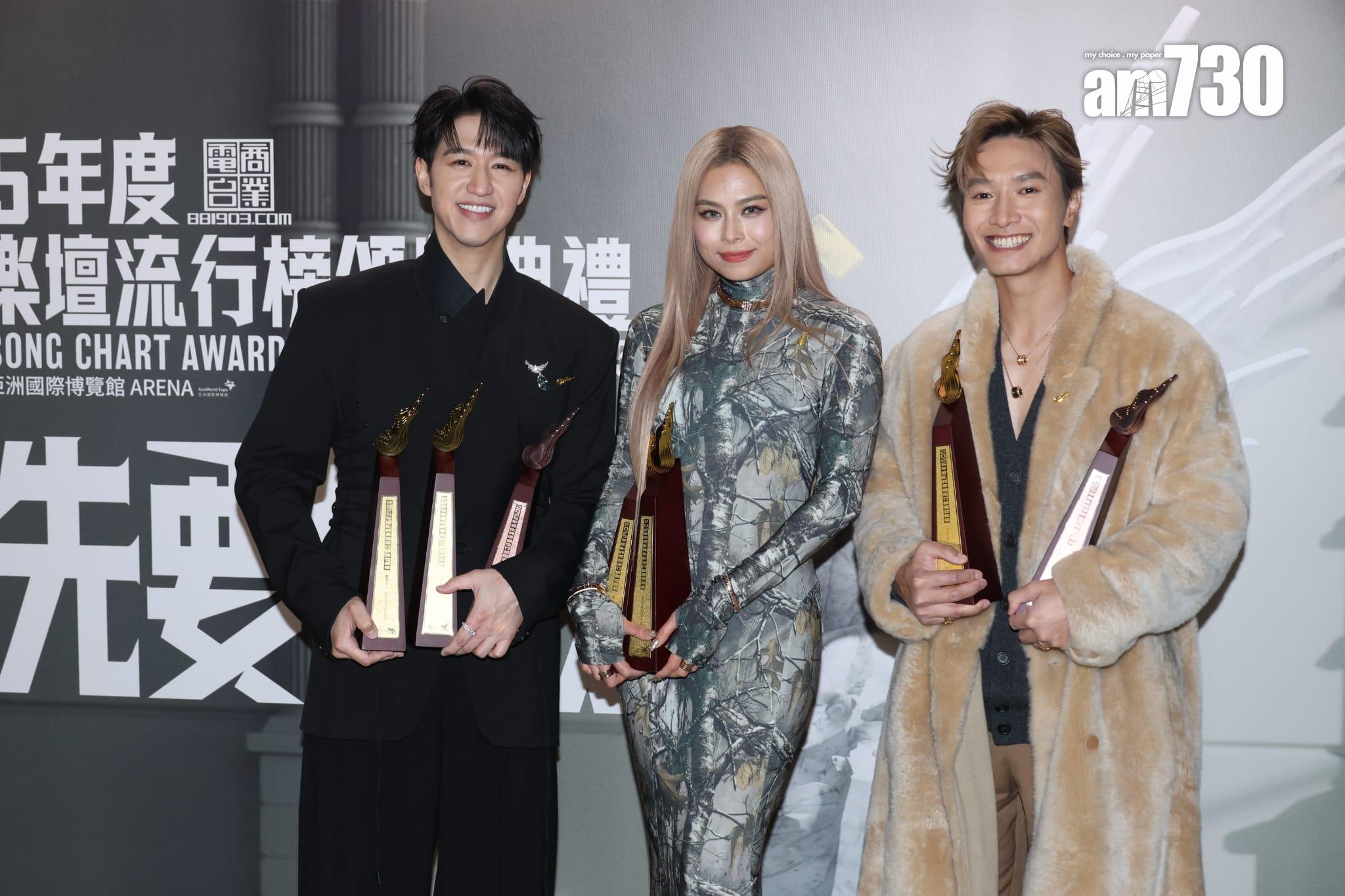 馮允謙、Gin Lee、陳柏宇。