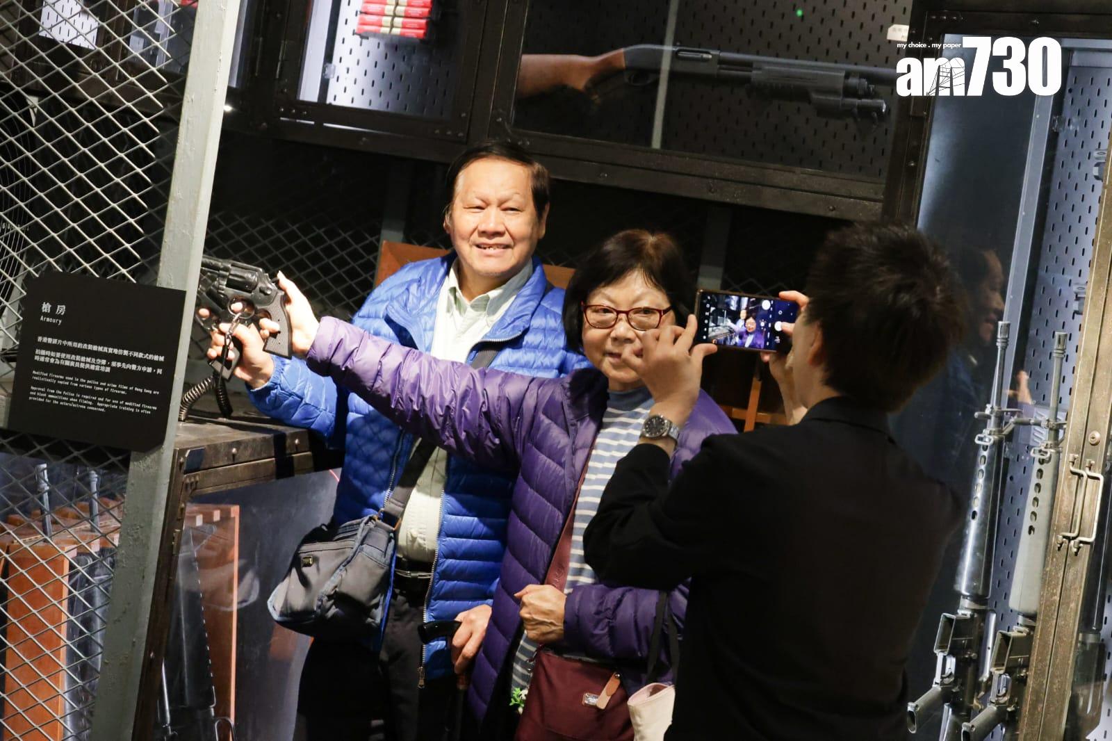 「油蔴地警署光影之旅」 開放公眾參觀第一日。(吳康琦攝)