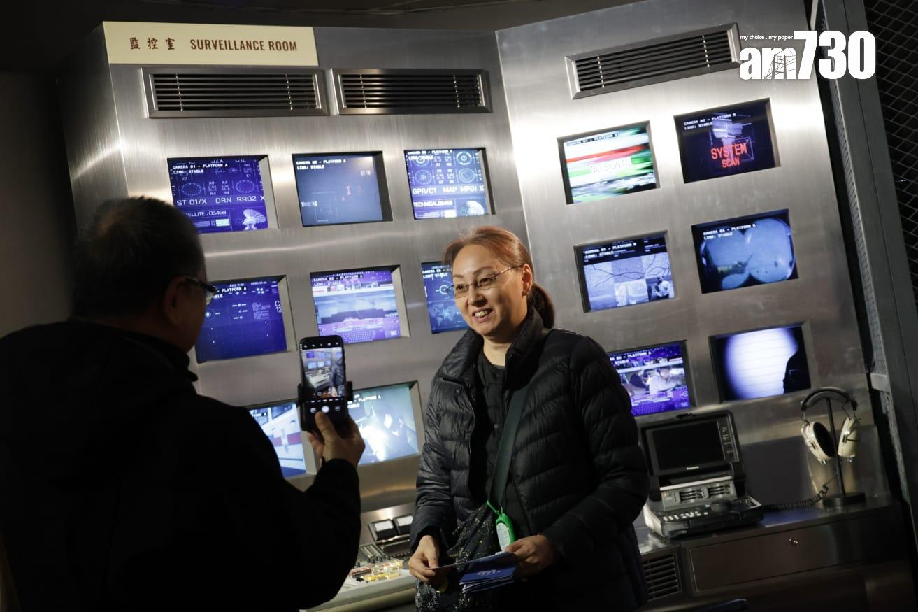 「油蔴地警署光影之旅」 開放公眾參觀第一日。(吳康琦攝)