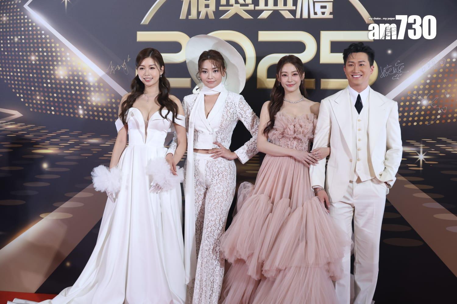 《萬千星輝頒獎禮2025》紅地毯。(林俊源攝)