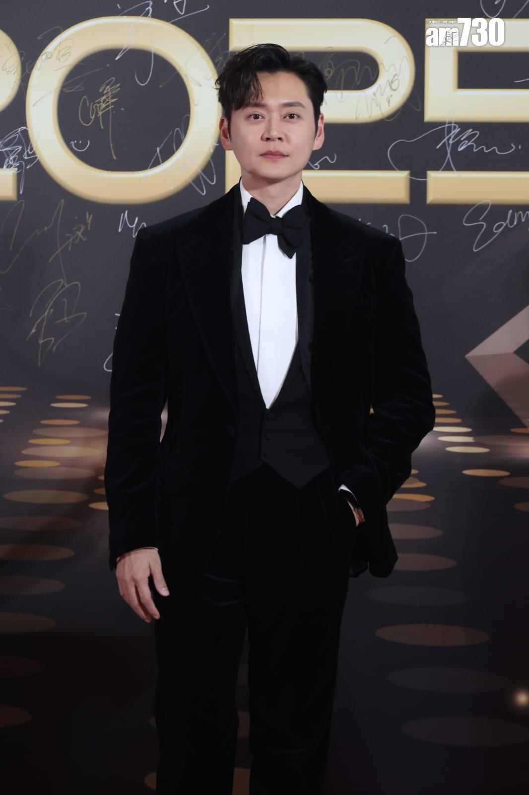 萬千星輝頒獎禮2025紅地毯|張振朗。(林俊源攝)