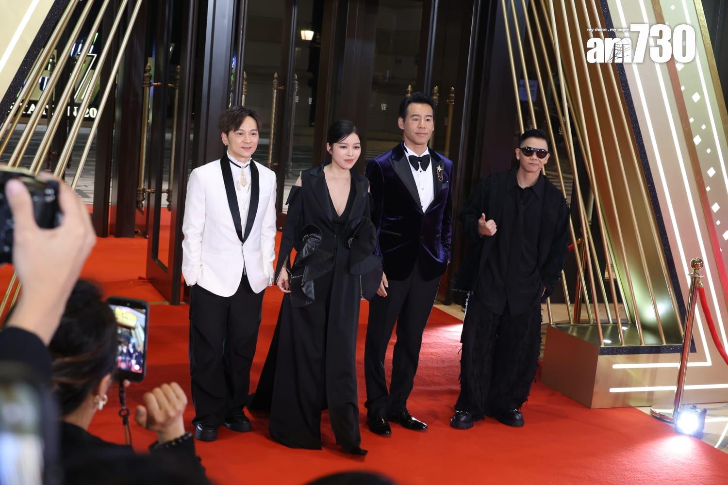 《萬千星輝頒獎禮2025》紅地毯。(林俊源攝)