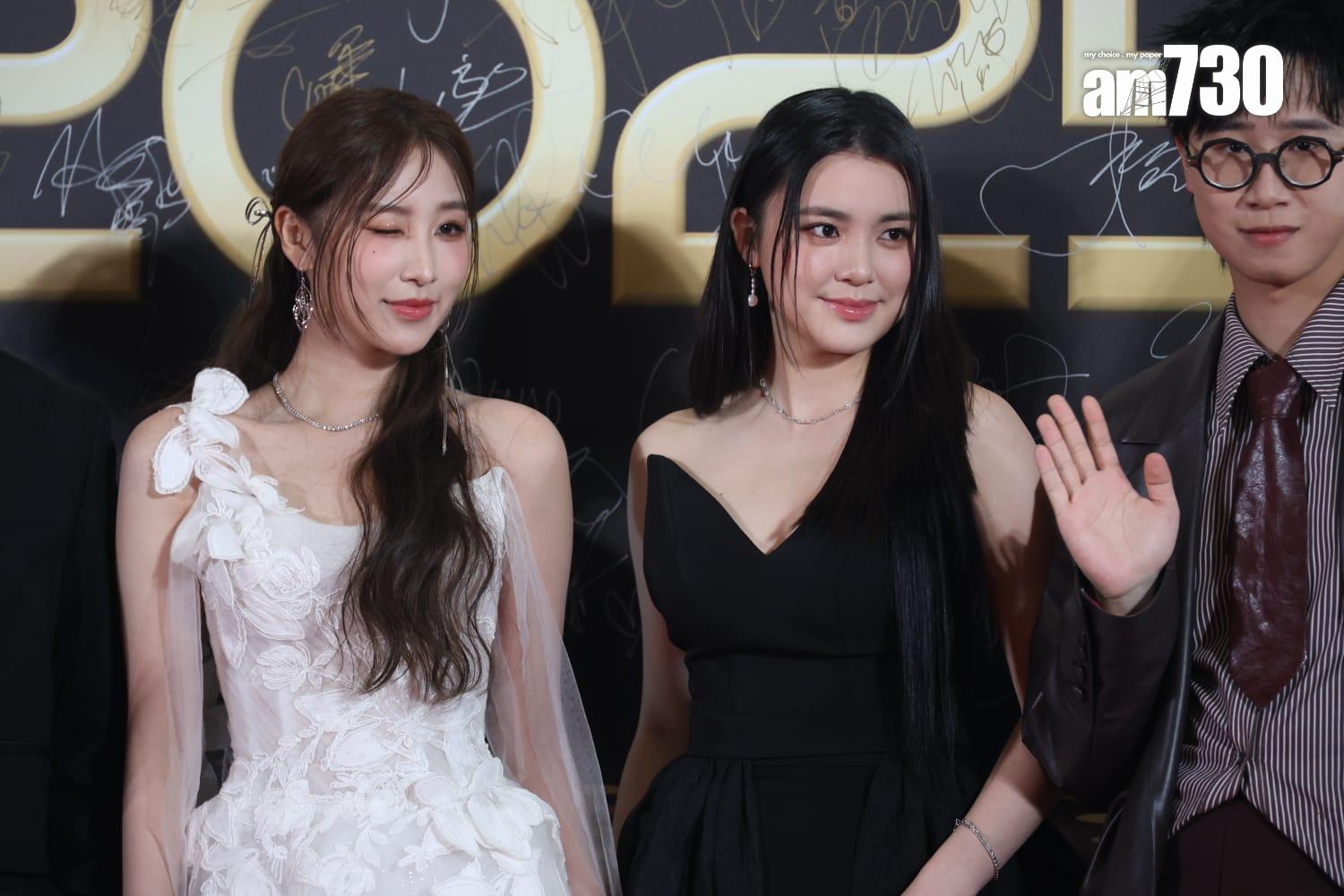 《萬千星輝頒獎禮2025》紅地毯。(林俊源攝)