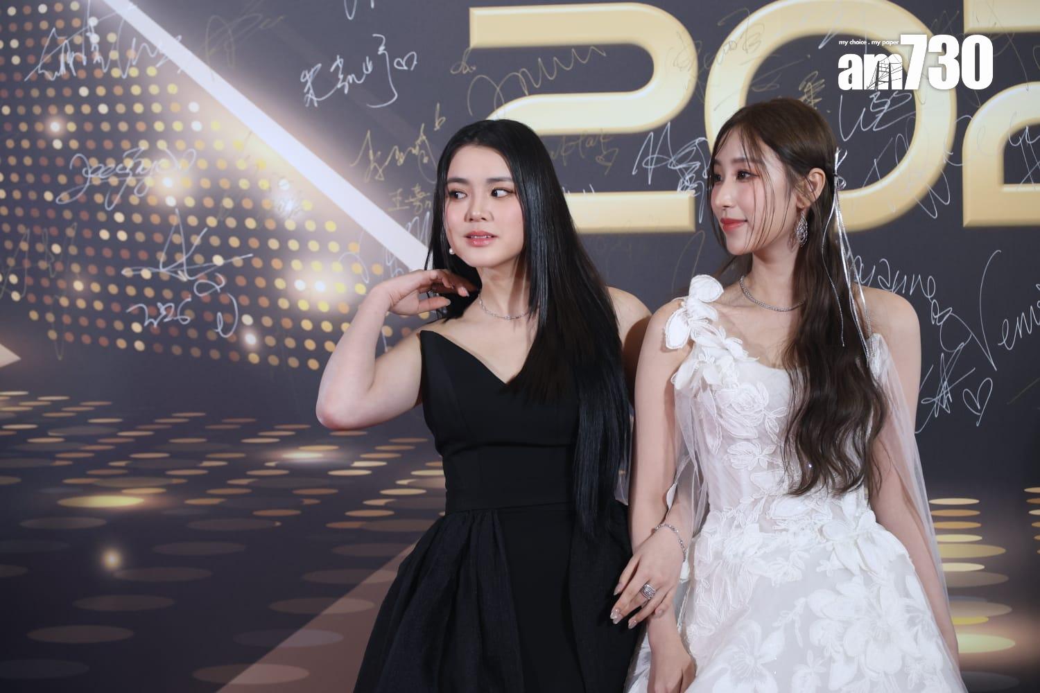 《萬千星輝頒獎禮2025》紅地毯。(林俊源攝)