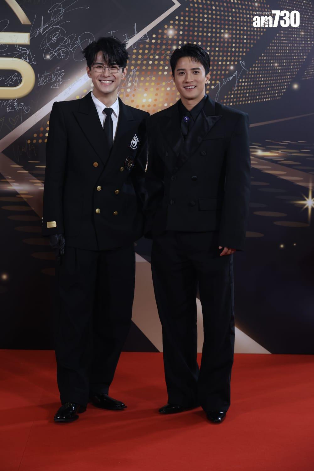 《萬千星輝頒獎禮2025》紅地毯。(林俊源攝)