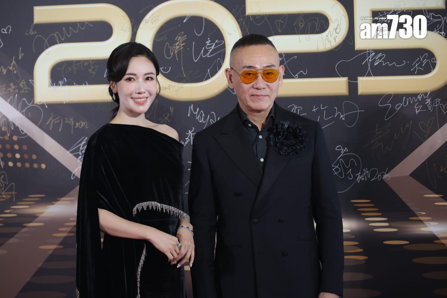 《萬千星輝頒獎禮2025》紅地毯。(林俊源攝)