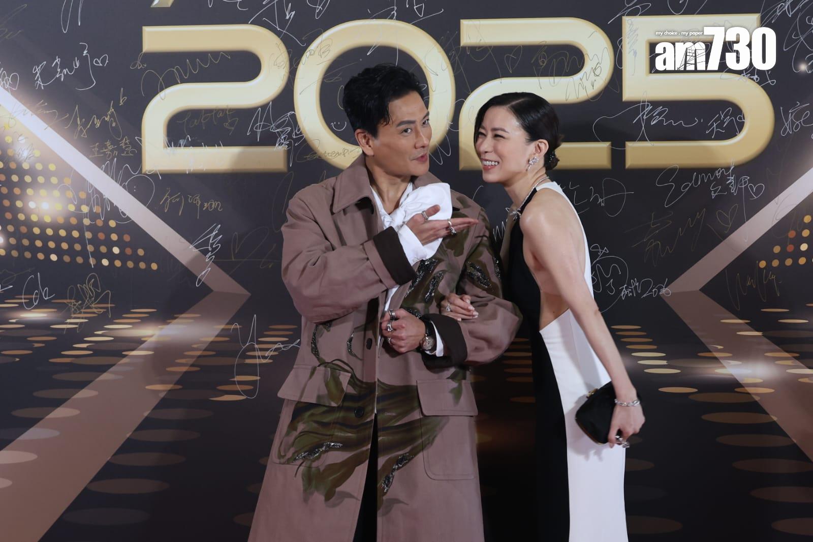 《萬千星輝頒獎禮2025》紅地毯。(林俊源攝)