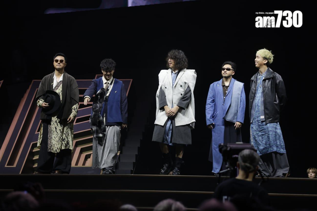 The Hertz出道7年,終於迎來首個叱咤獎項。(吳康琦攝)