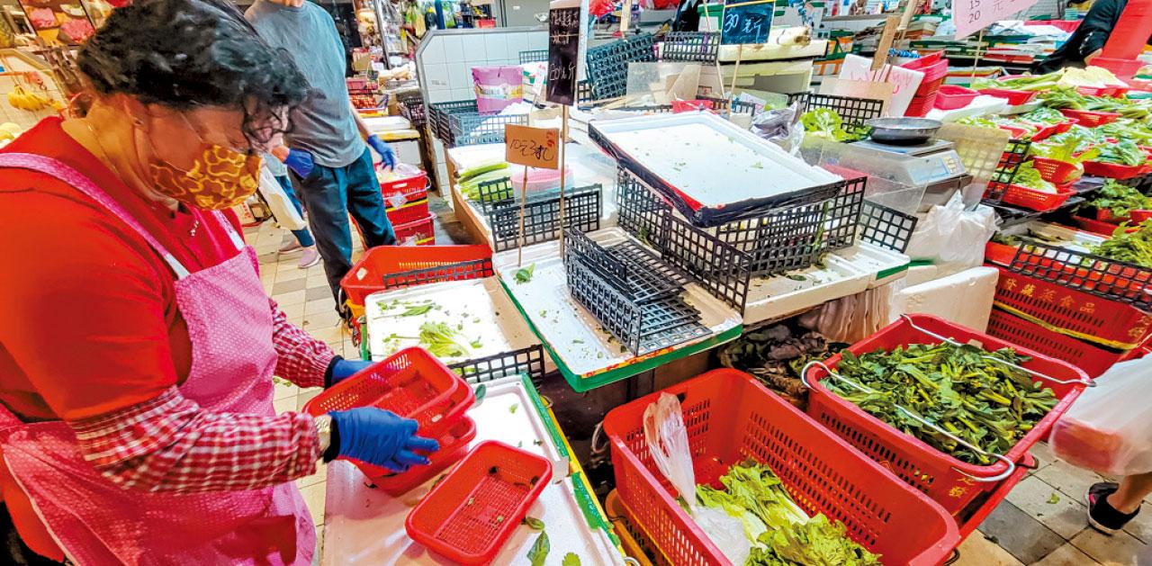 供港蔬菜量回復九成 政府料菜價回落