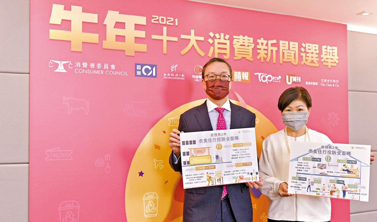 消委年結 新常態外賣點餐投訴飆五倍 涉款11億 美容置業成重災