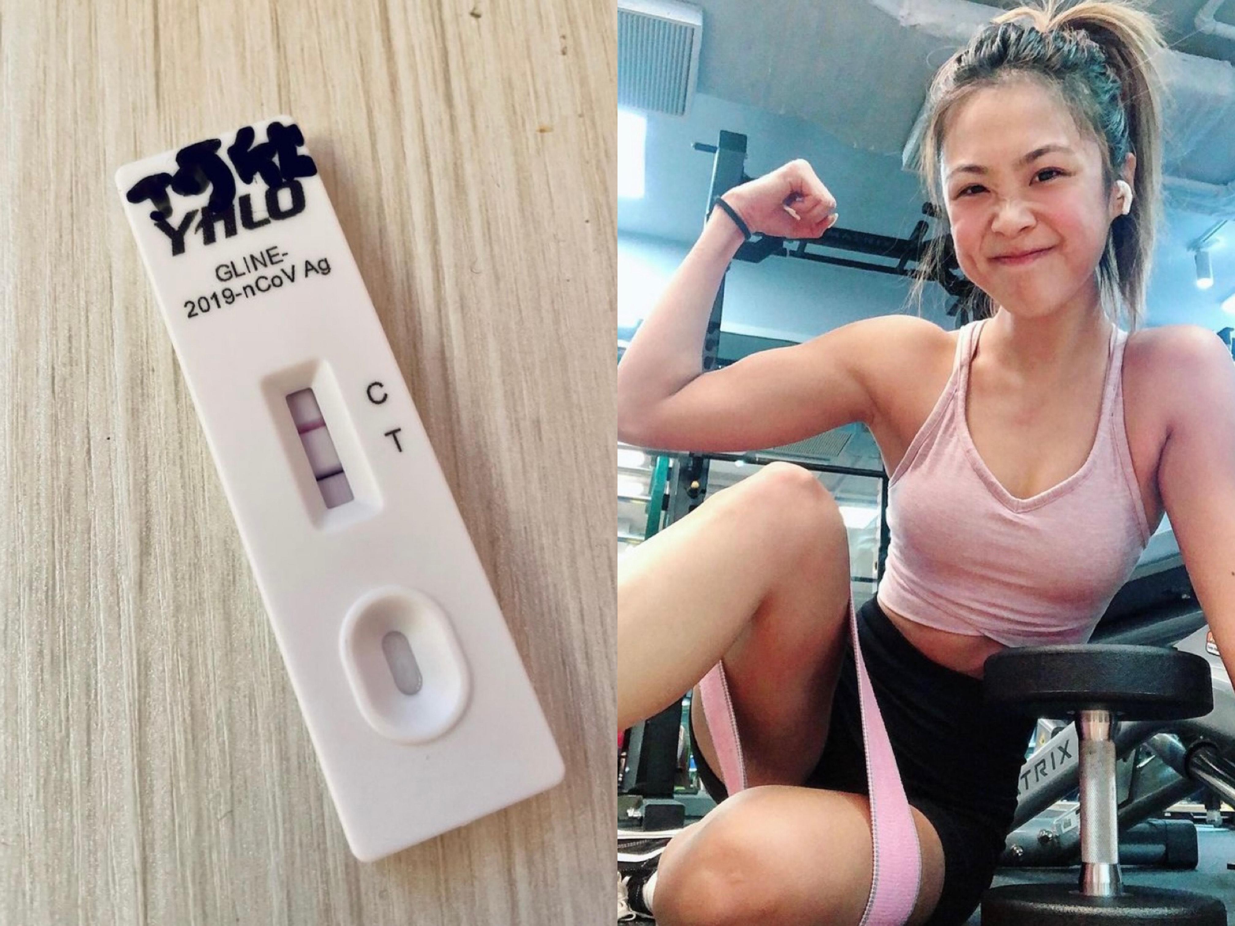 「火雞姐」丁可欣生日正日確診。