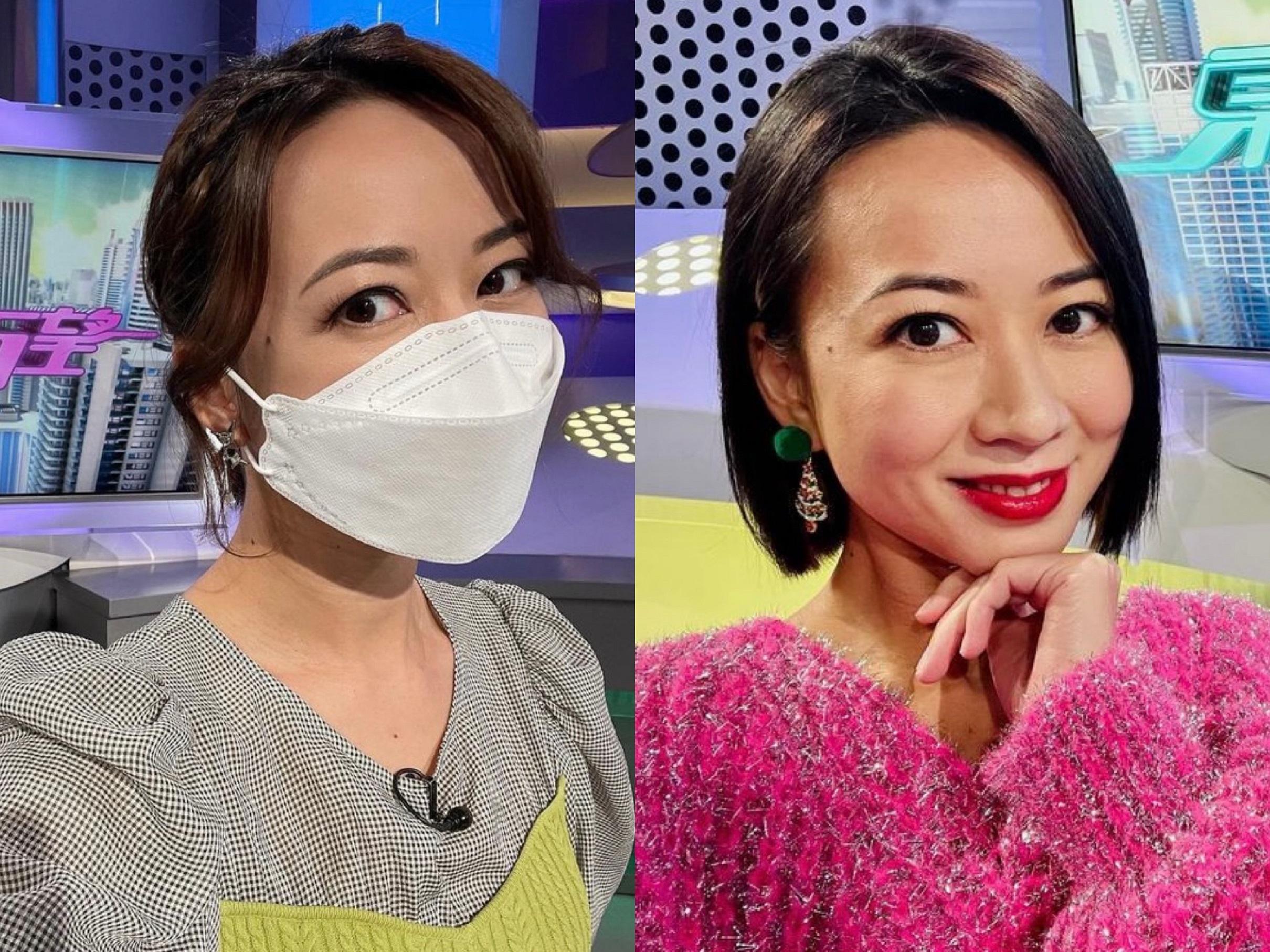 容羨媛返電視城開工，透露同事越來越少。