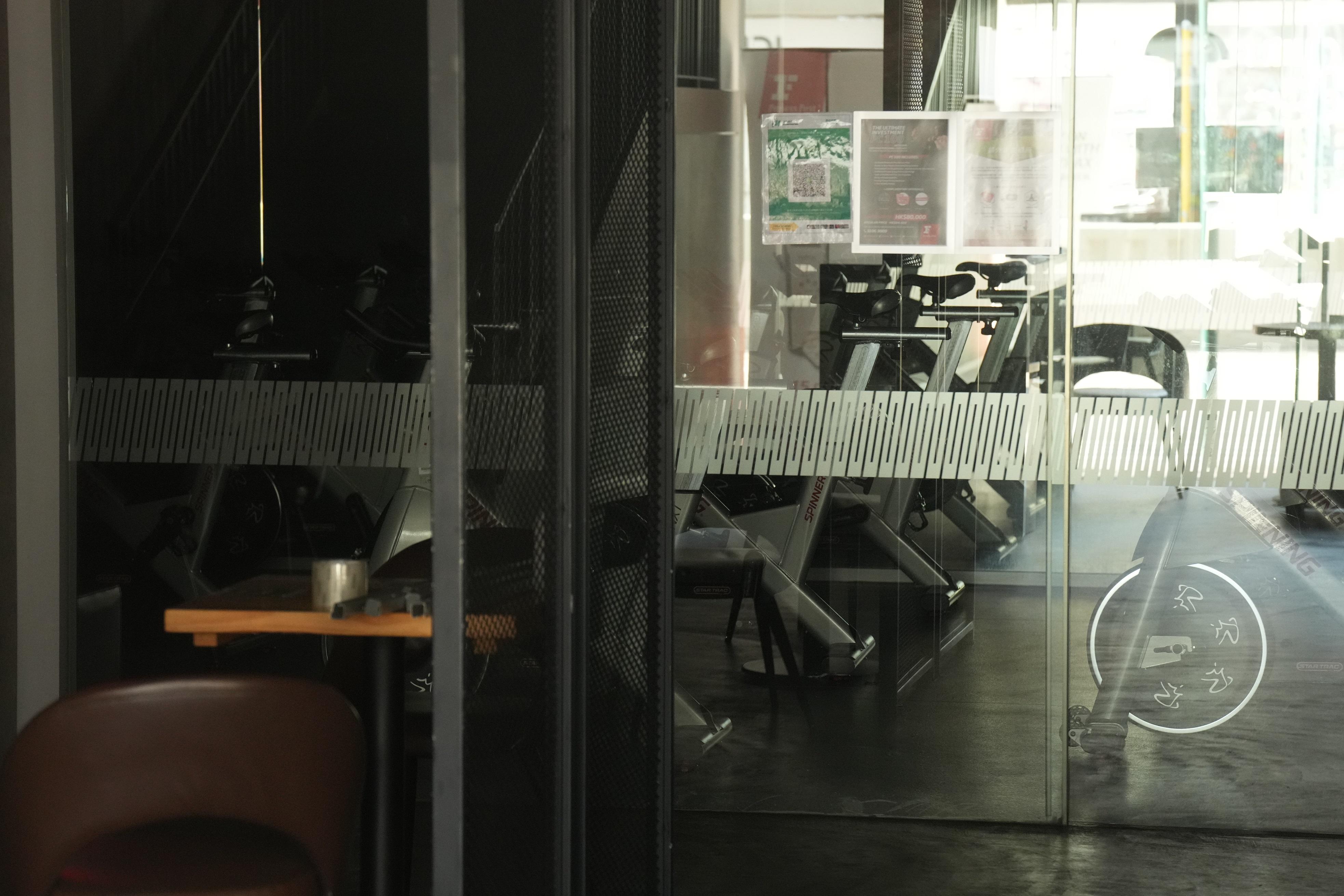 連鎖健身中心Fitness First宣布停運。(資料圖片／陳奕釗攝)