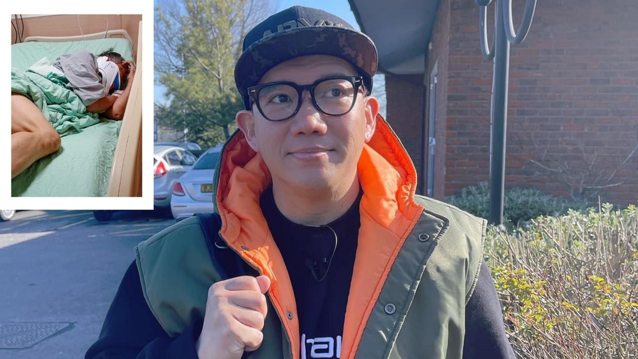 杜汶澤為跌傷港人報平安