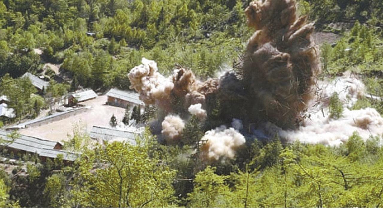 加快修復豐溪里核試場 北韓料下月重啟核試