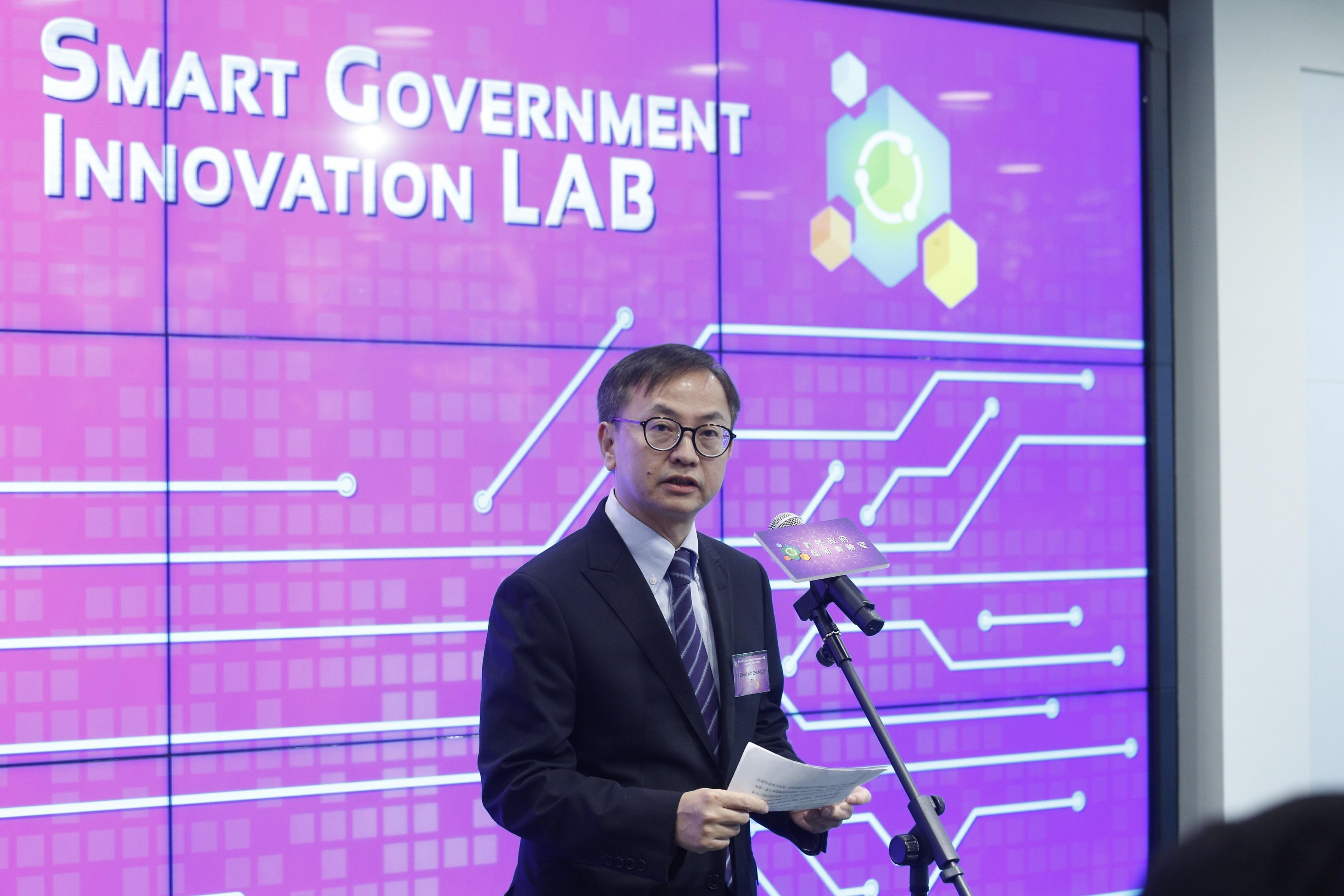 創科局副局長鍾偉强。(資料圖片／蘇文傑攝)