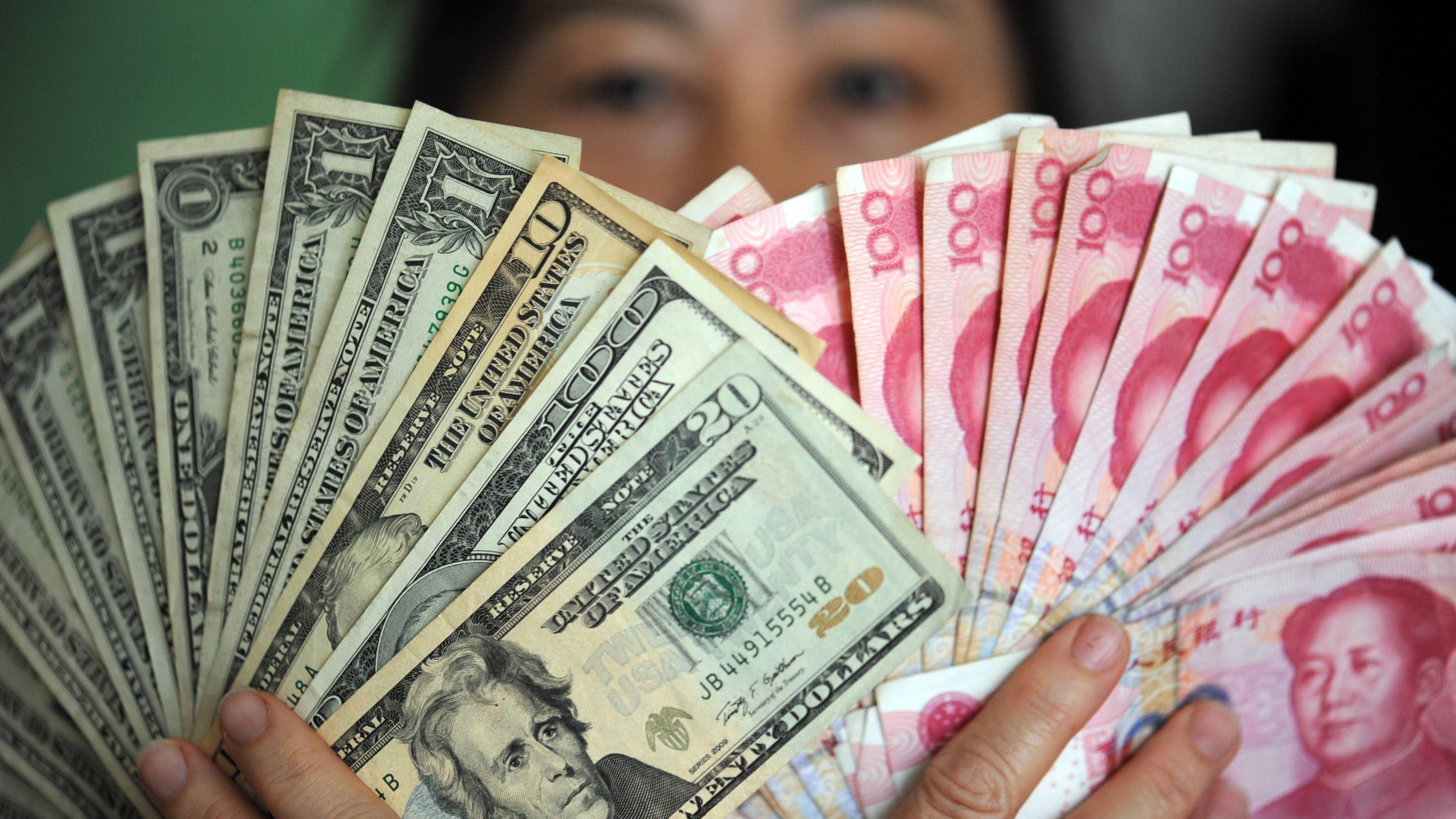 人民幣兌美元中間價失守6.6　創近1年半最低