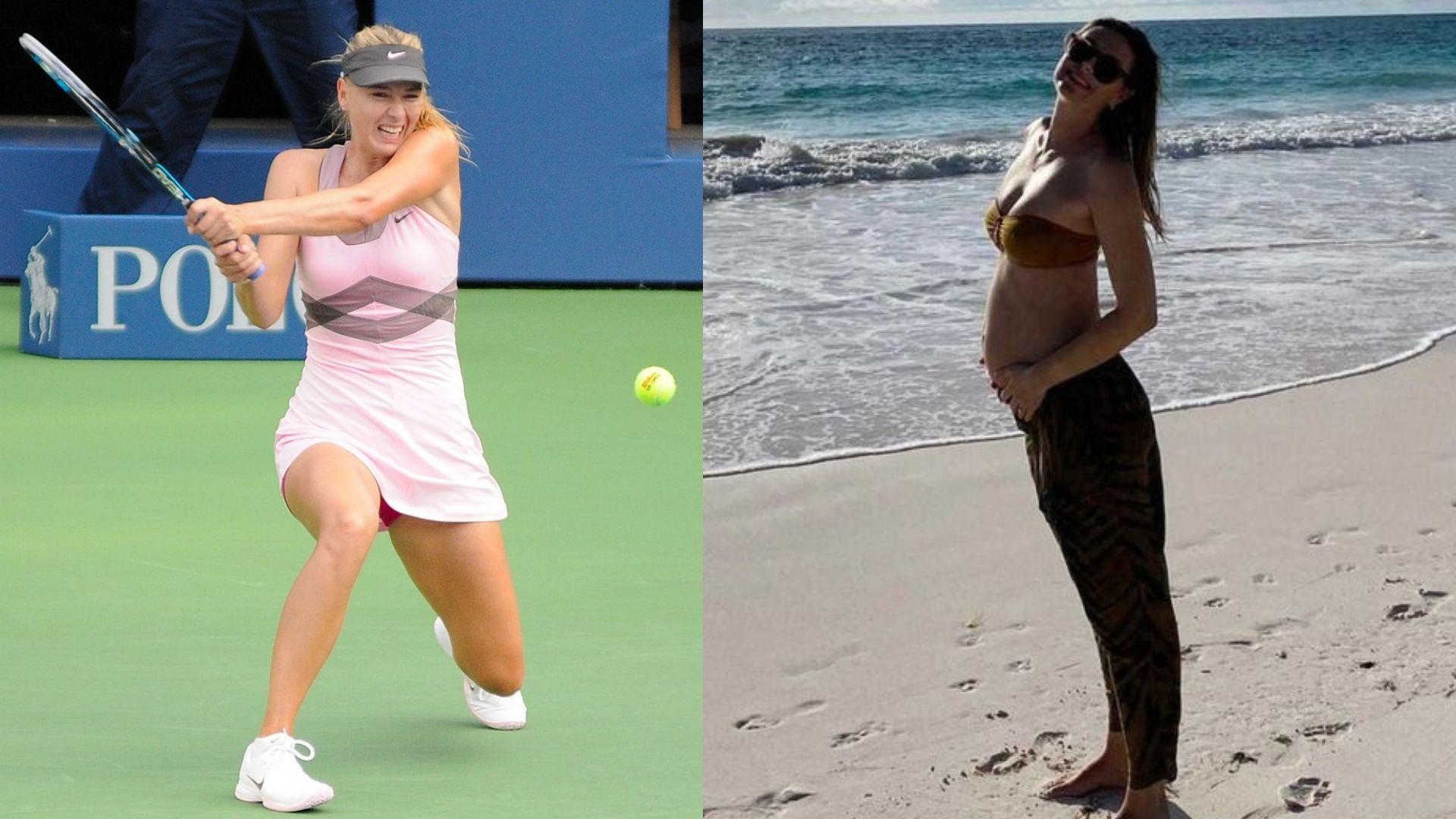 舒拉寶娃35歲生日晒大肚