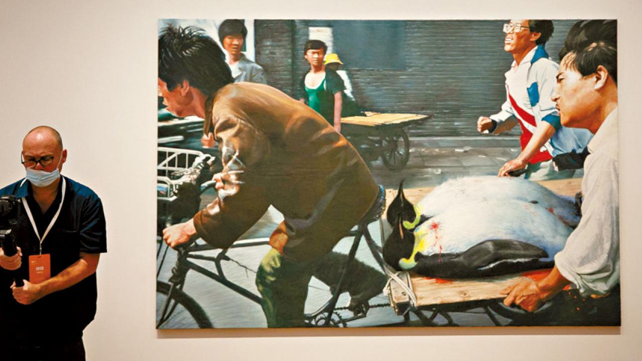 六四畫作下架 M+：定期輪換