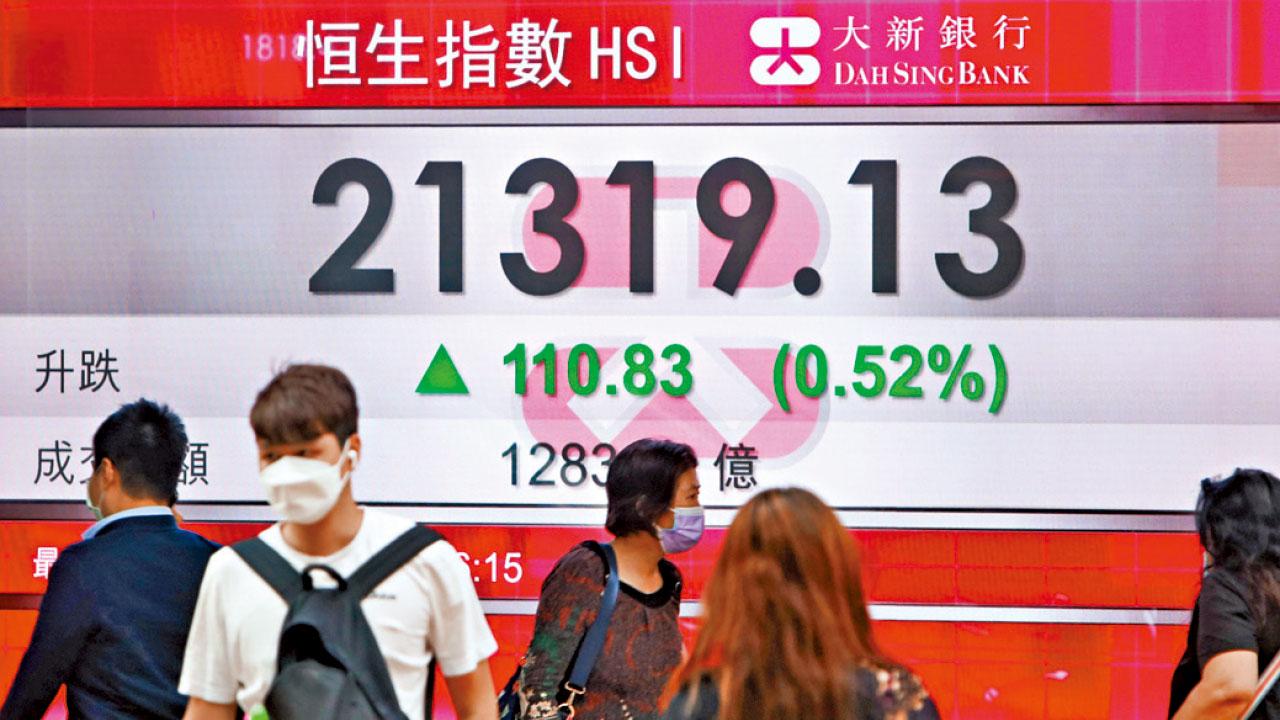 港股反彈受限20天線 市場料中港股見底