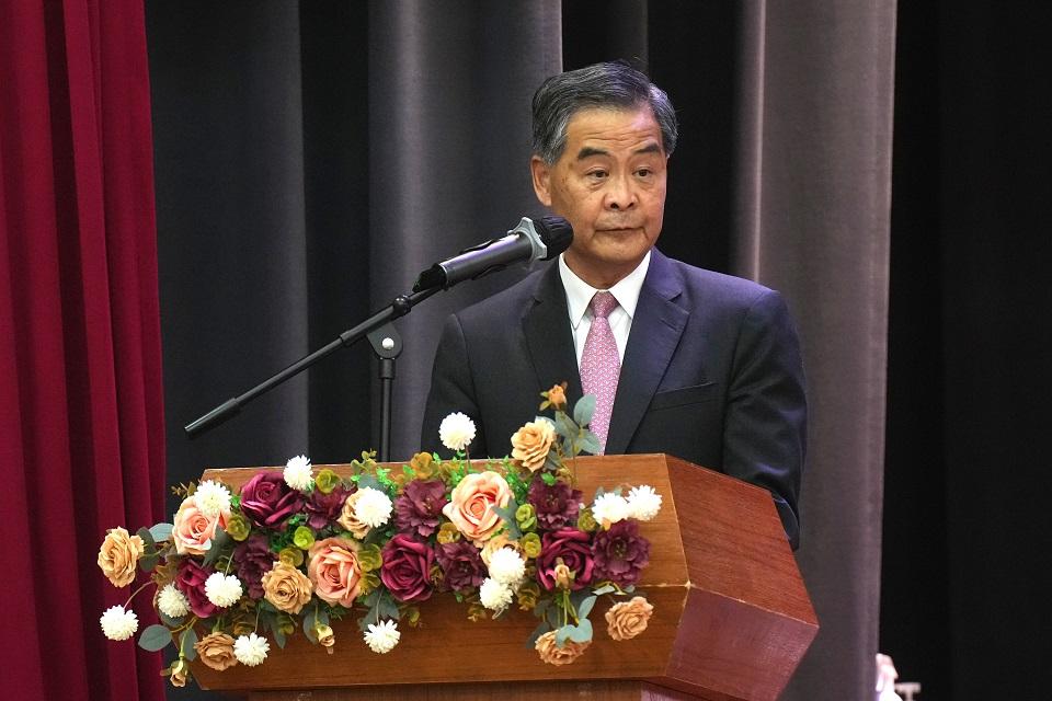 梁振英：港人治港出現問題 應更積極融入國家發展大局