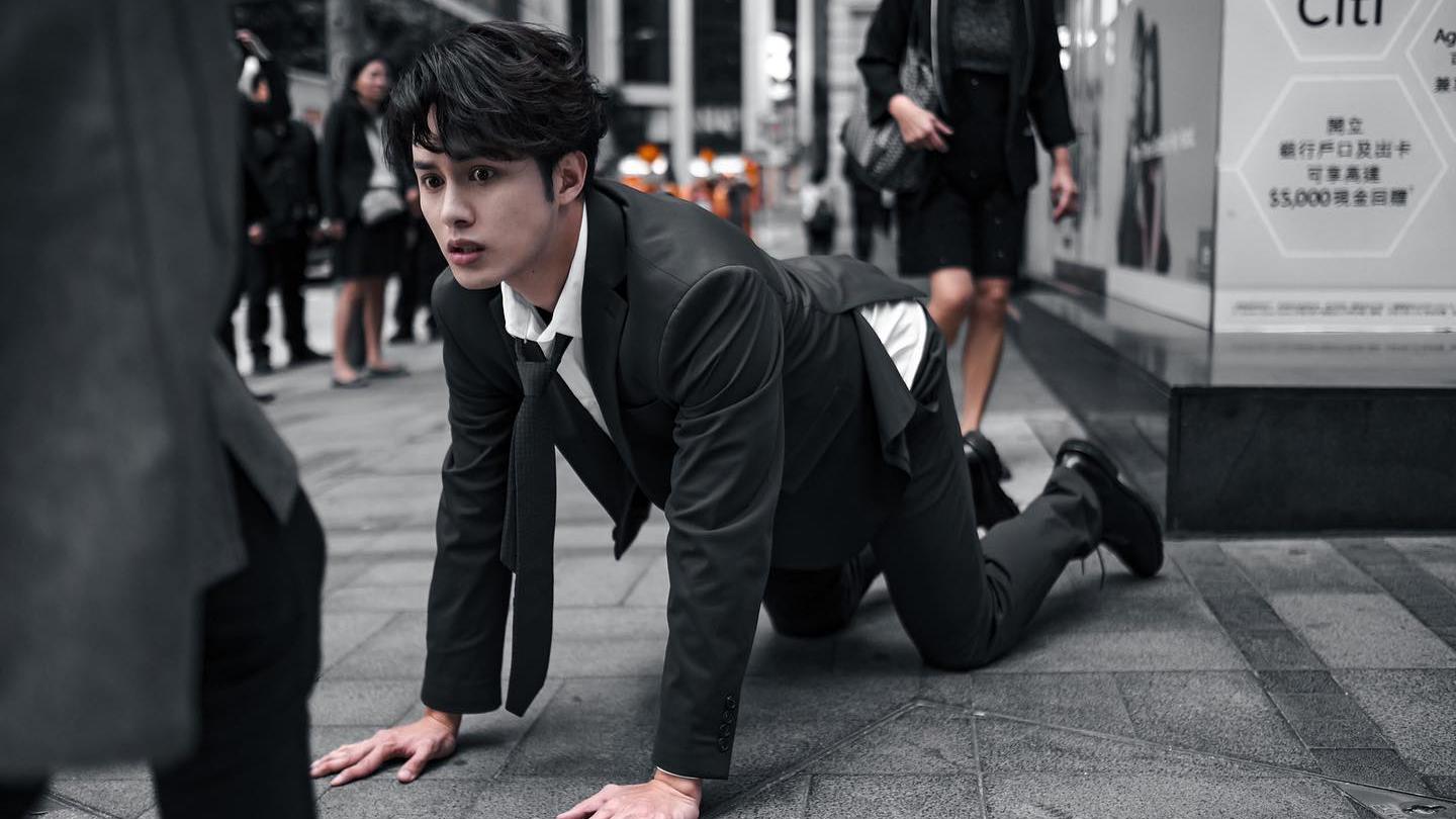 食腦喪B｜何廣沛扮豬中環周街躝 郭子豪奶仔笑扮Morning Chu