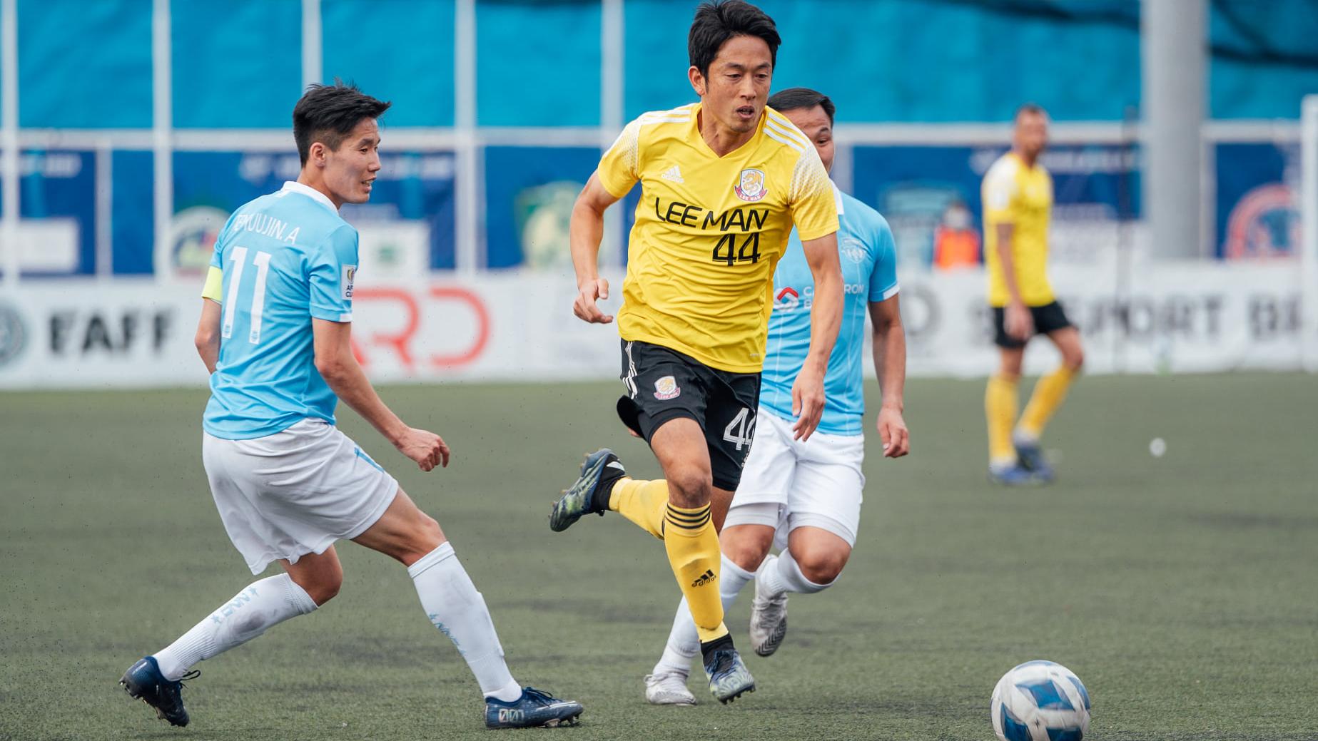 香港球會的理文早前出戰亞協盃外圍賽，取得出線資格。(理文足球隊圖片)