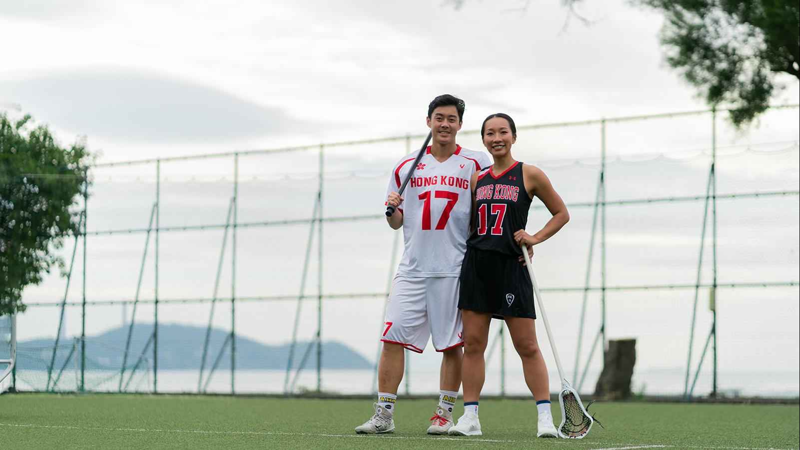 謝惠琪（Vickie）和歐陽俊諭（Joey）