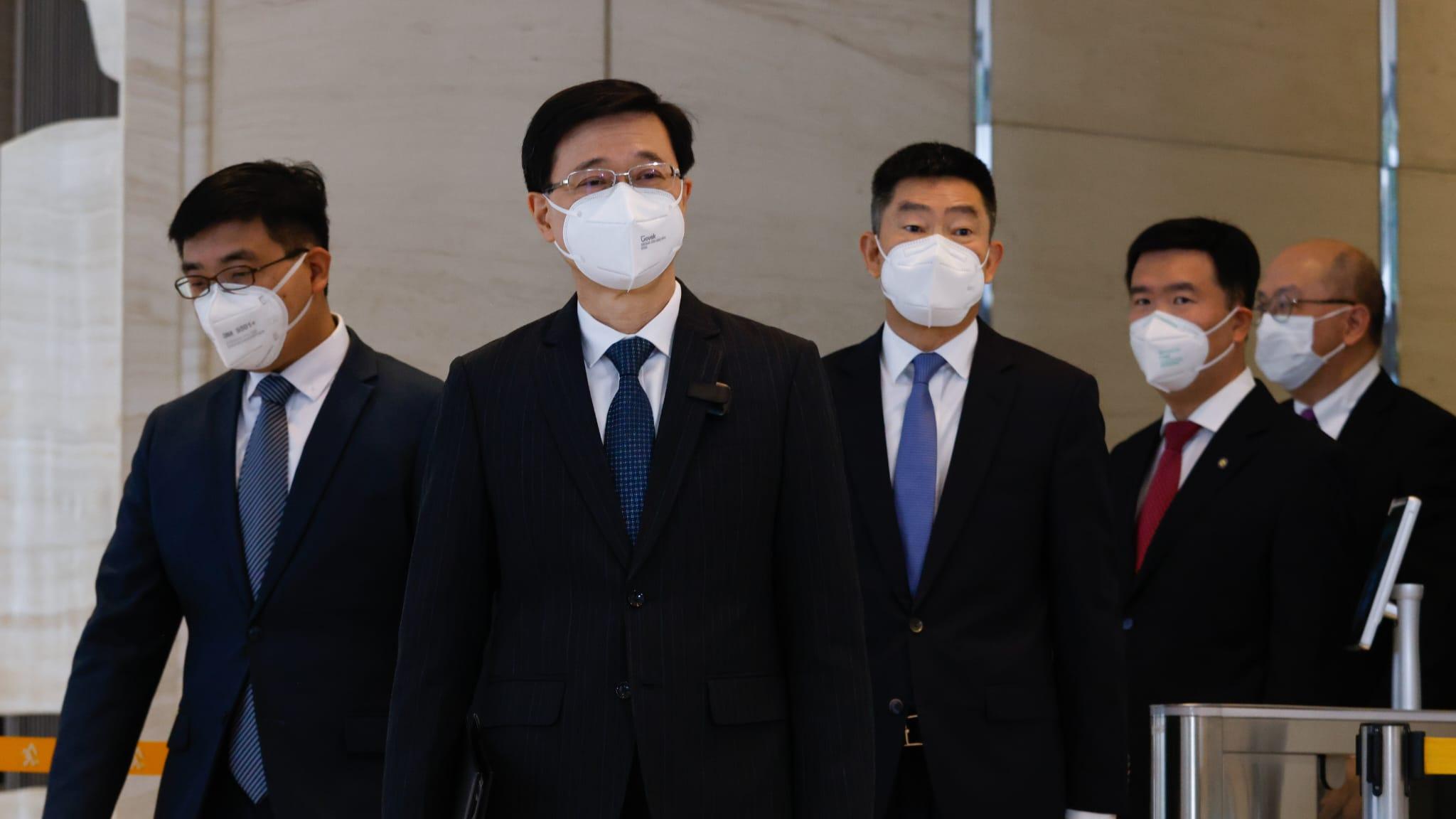 李家超, 特首選舉