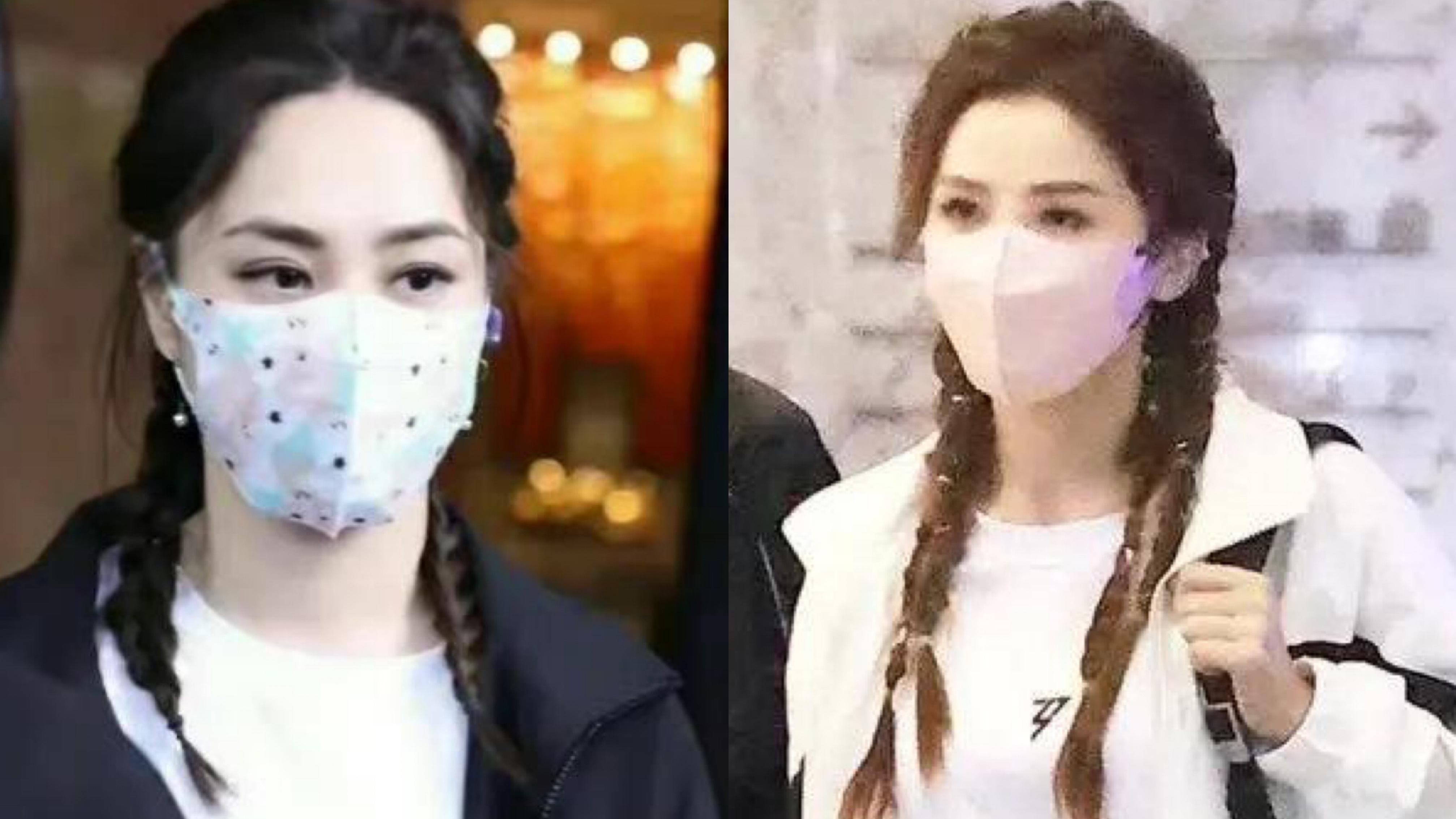 阿Sa阿嬌孖辮造型現身錄影狀態大勇